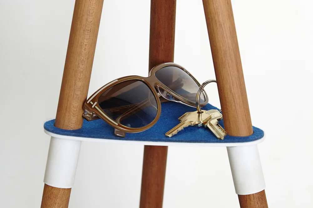 3. Teepee Coat Stand walnut + blue by Avandi_shelf_accessories.jpg