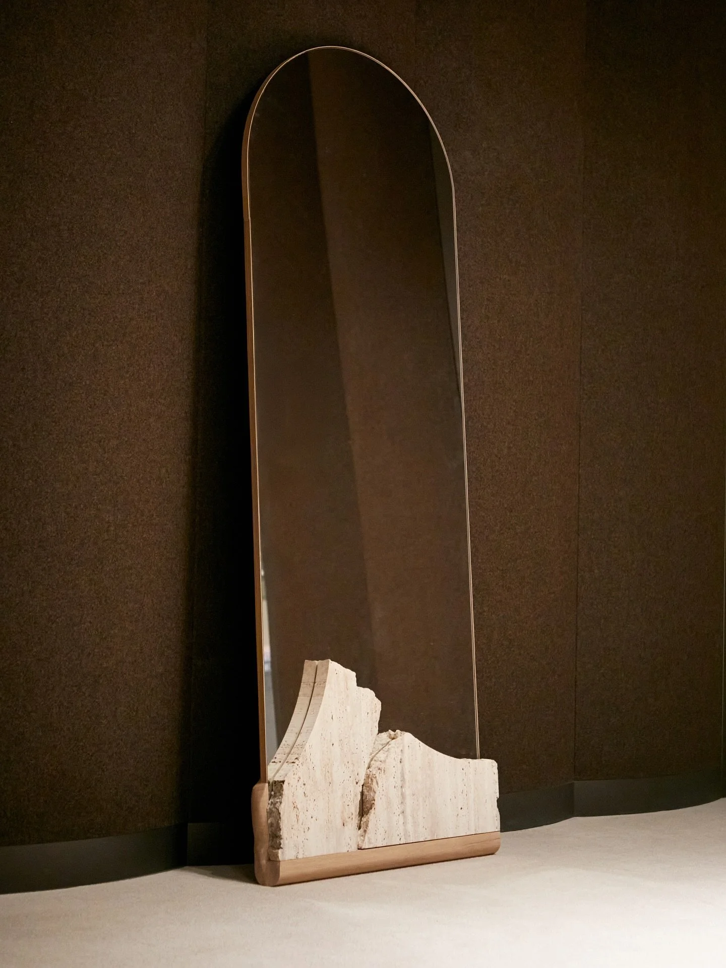 The [Reflected Matter] series reveals the beauty in stone and marble cracks through mirror reflections. 

Inspired by marble fragments at @cityfab3, l finally used the mirror l&rsquo;d been saving.

First shown at @curated.brussels last weekend, now 