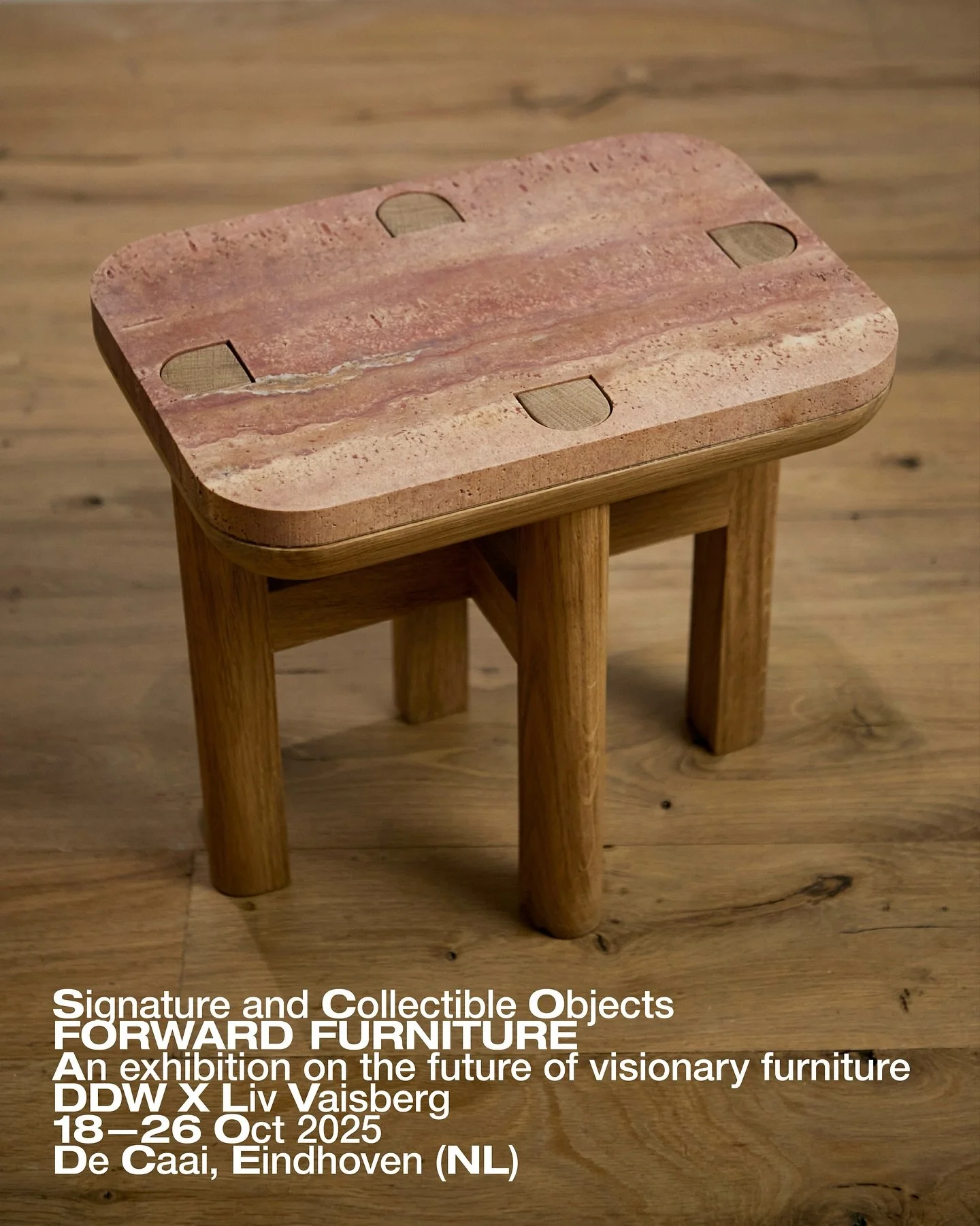 @forwardfurniture_club is now open 🔥 as part of @dutchdesignweek in Eindhoven. 

Let me know if you&rsquo;re in town this week and let&rsquo;s connect!

If you&rsquo;re in Brussels, you can catch other versions of the Connections Side Tables at @sim