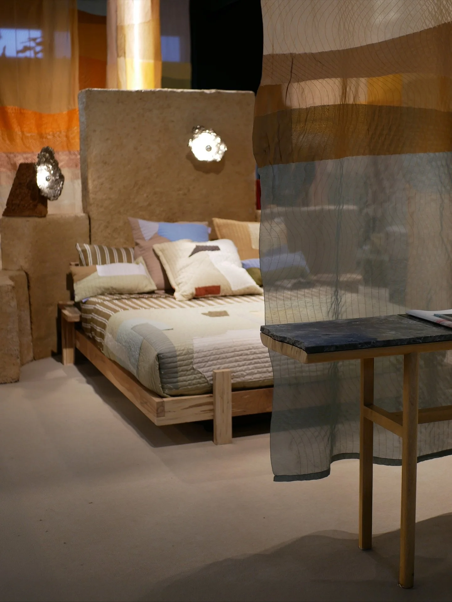 I'm excited to be part of the Matter of Sense exhibition, a collaboration between @lagadoue.atelier &amp; @cru.brussels at @horecaexpo_gent. 

This installation brings together talented designers and makers, including @sonian.brussels, @3studio.be, @