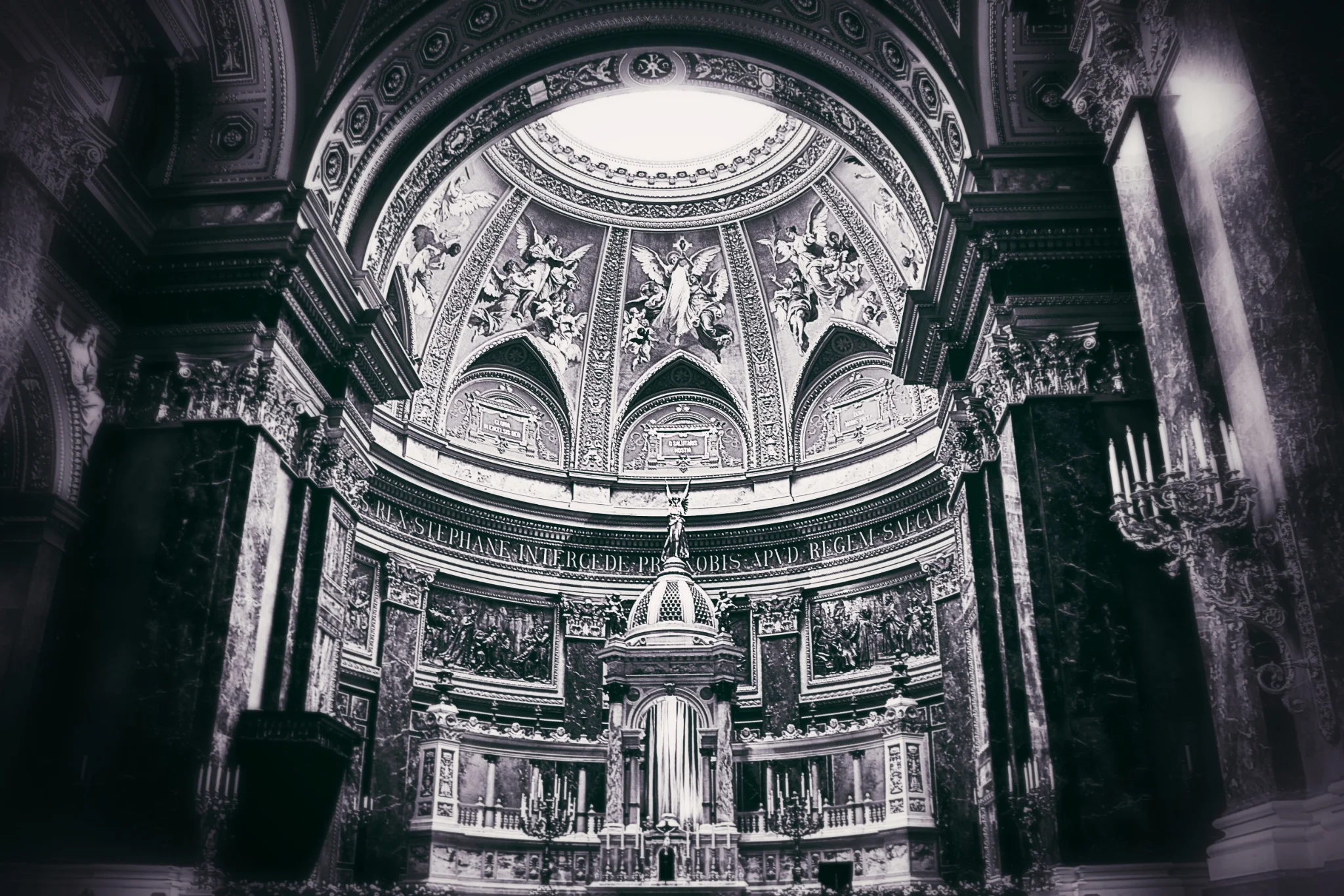 Inside the Basilica
