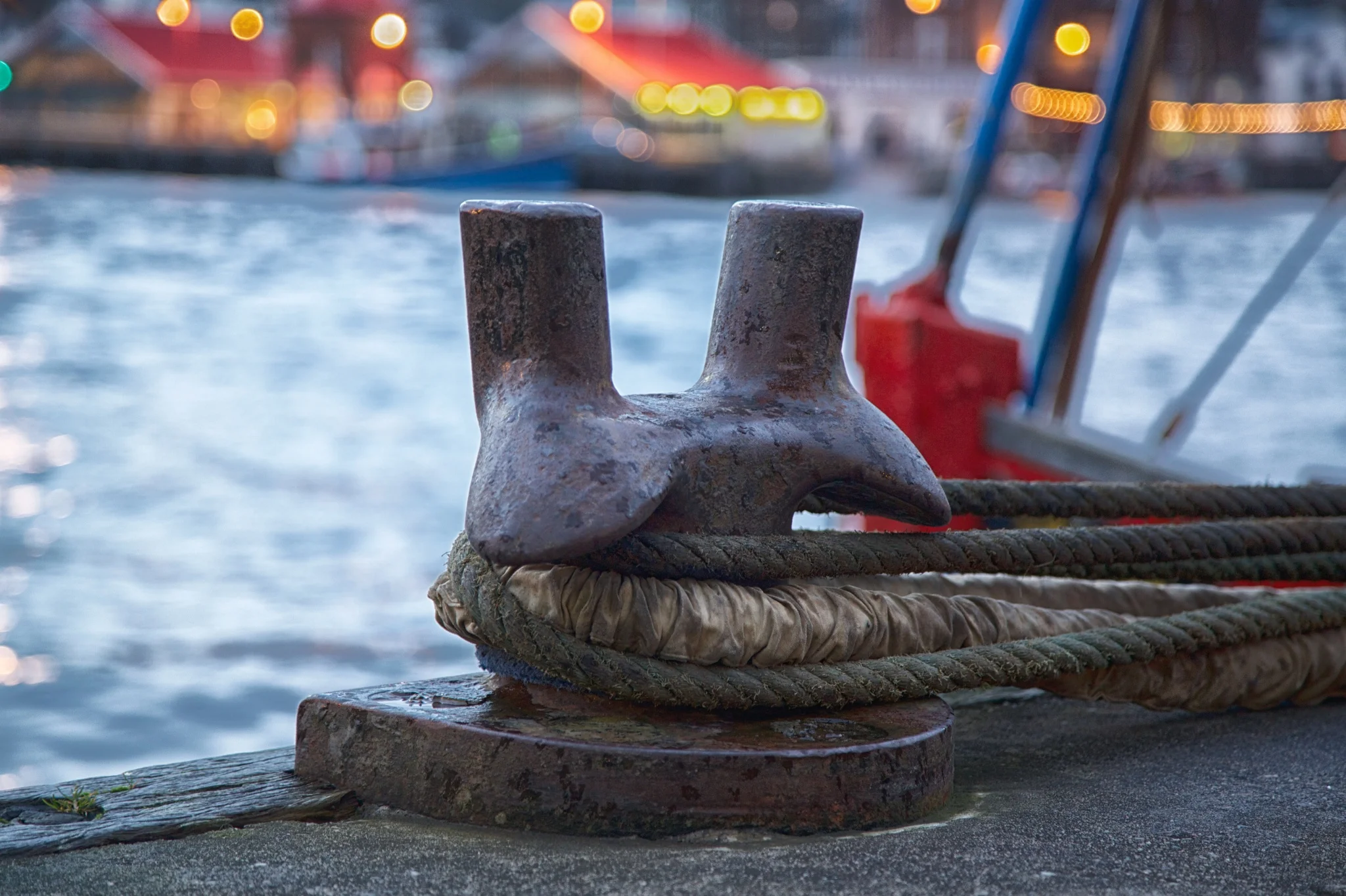 Tied up in Oban