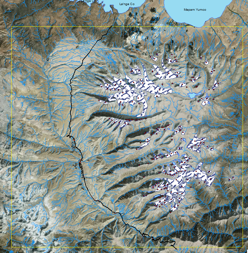 Glacial Lakes from 2015.