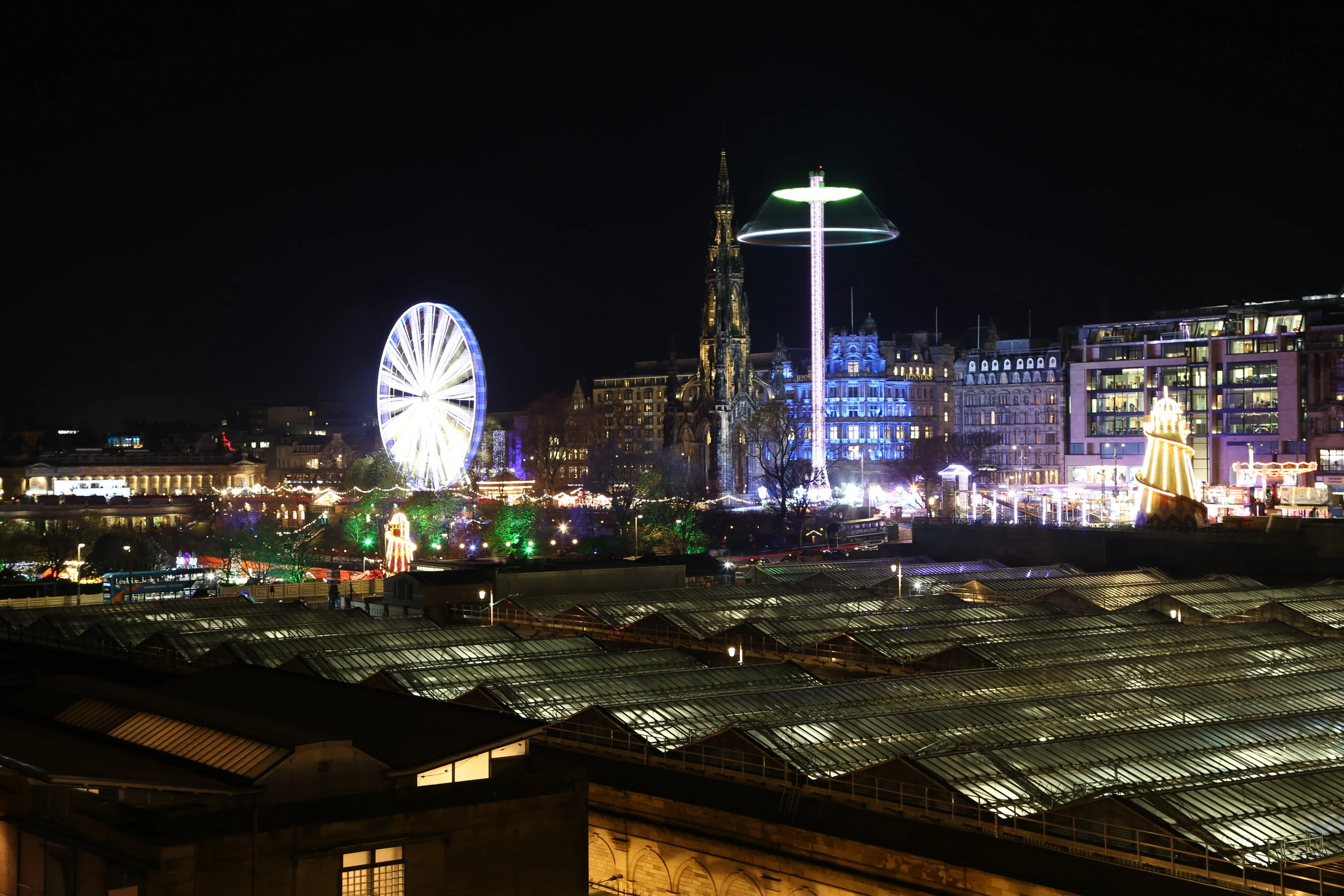 Edinburgh Christmas Lights
