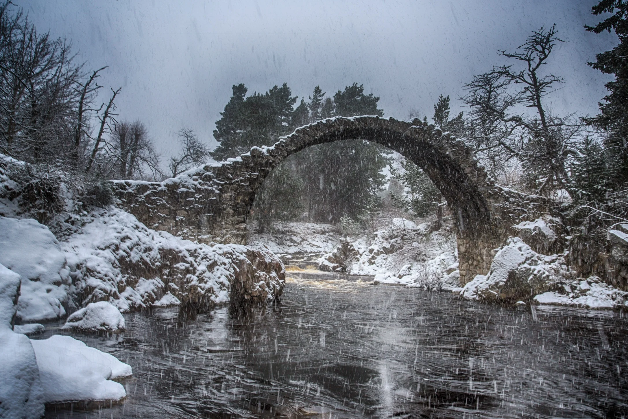 Carrbridge old bridge