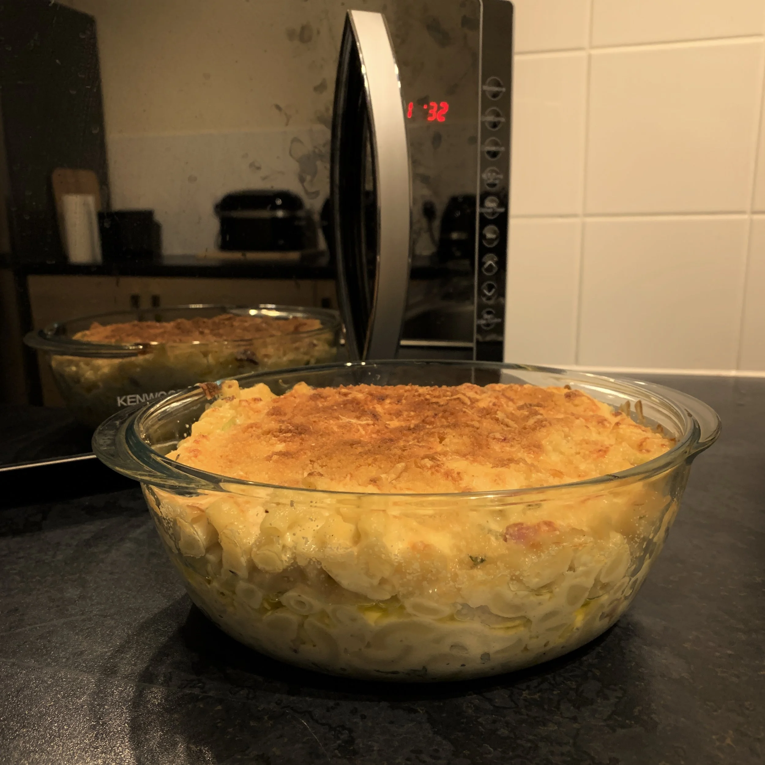 Glam mac and cheese