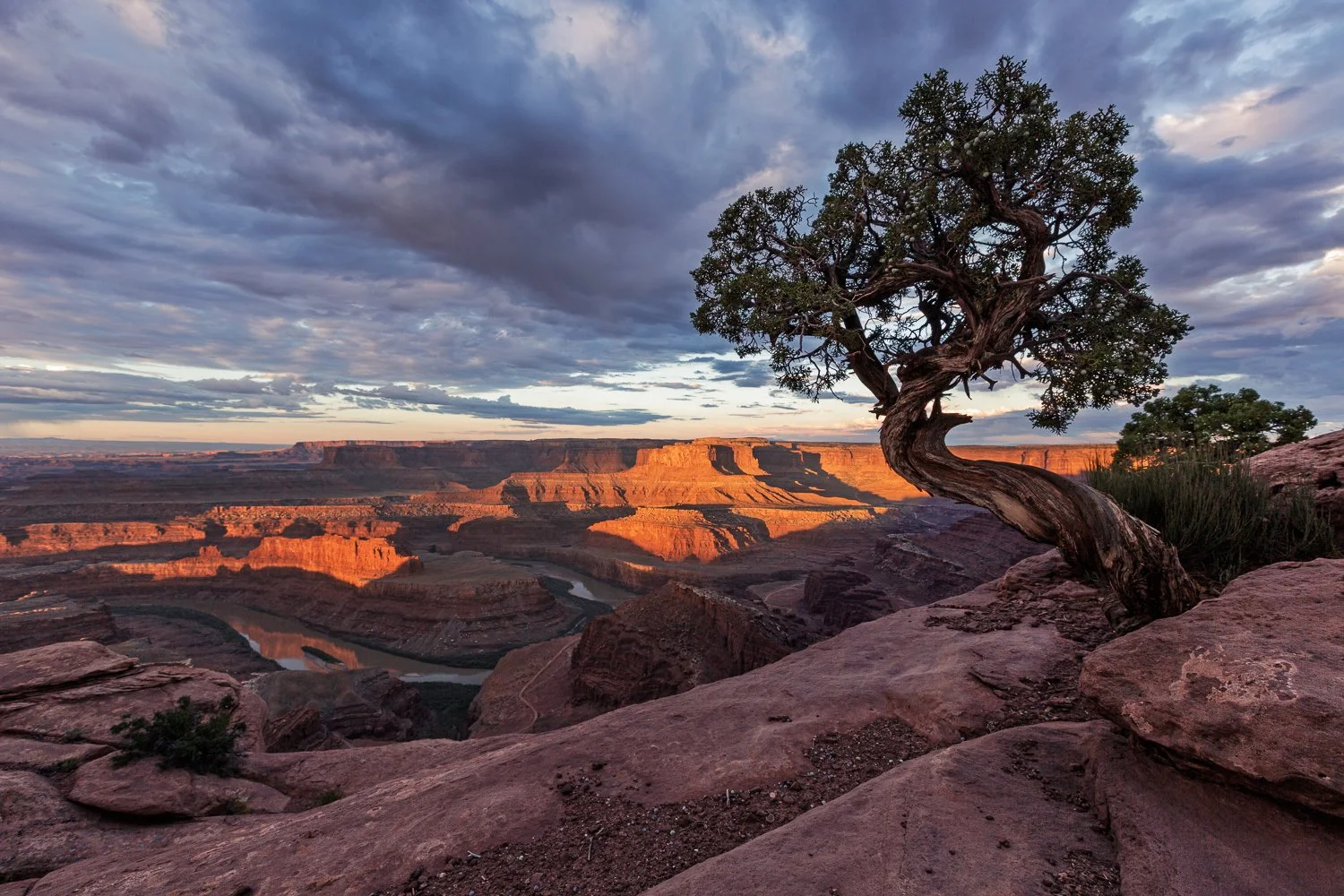Clearing Storm at Sunrise at Dead Horse Point State Park-3.jpg