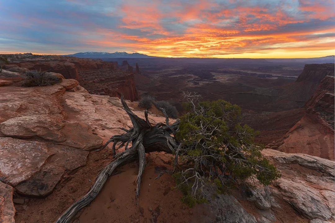 Sky Fire Above Shafer Canyon at Sunrise-2.jpg
