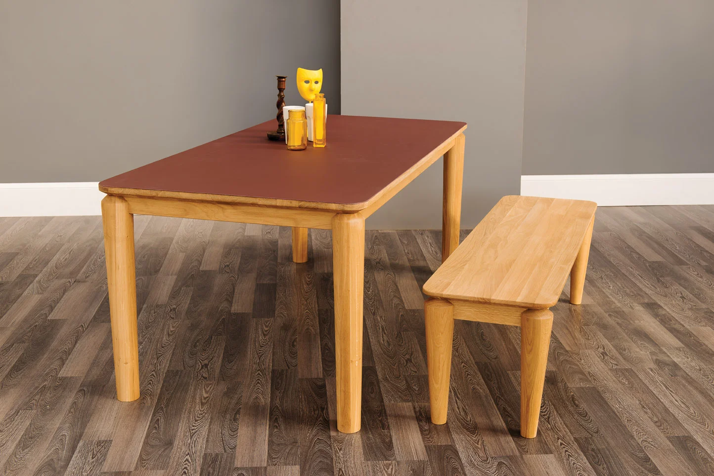 Hongg Dining Table and Bench