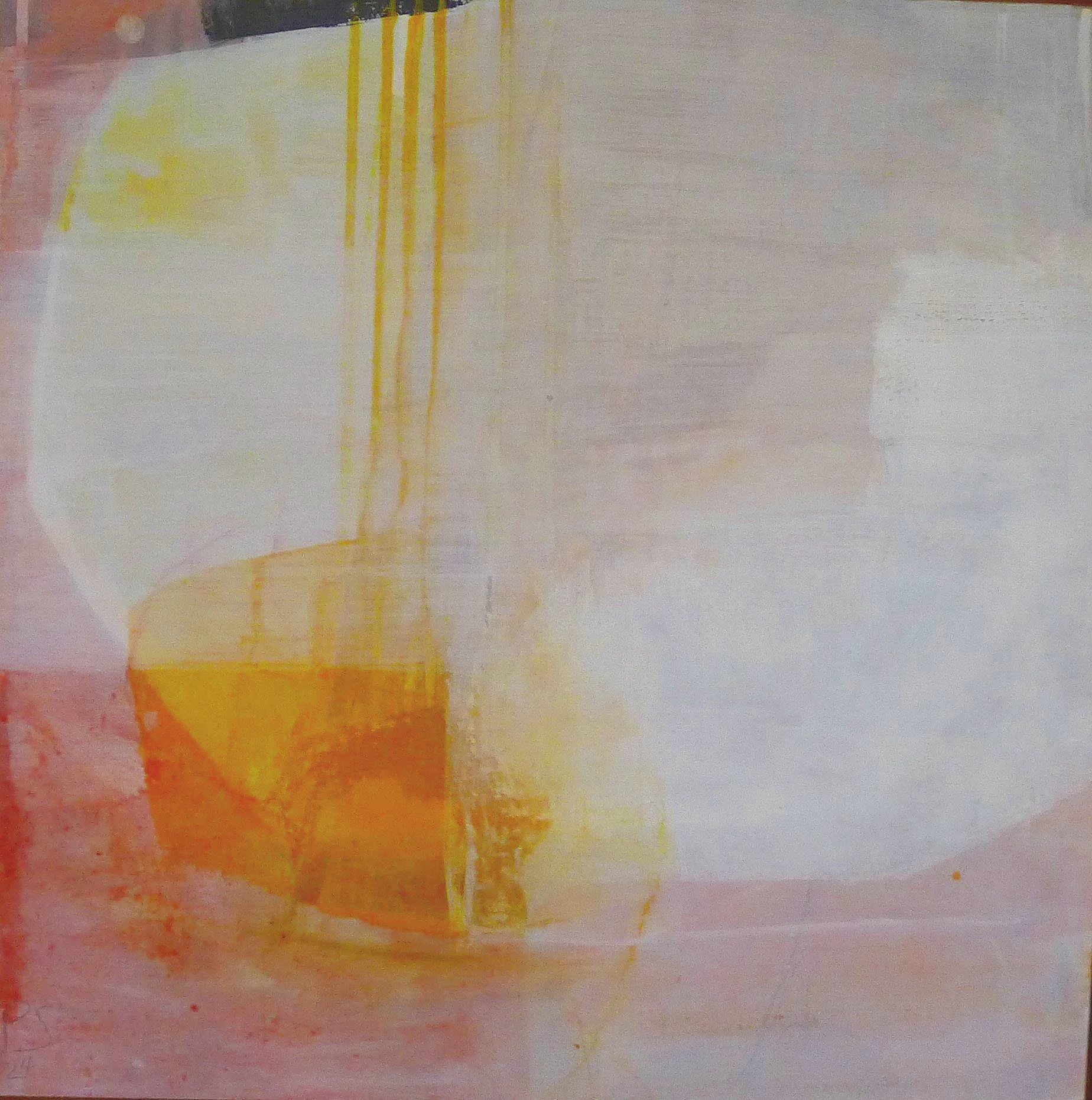 SHE IV  Pigment/Öl auf Holz  50x50cm   