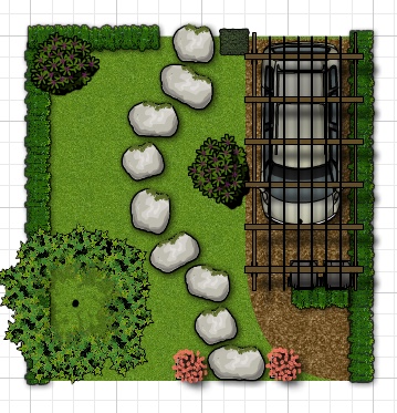 Feng Shui voortuin ontwerp