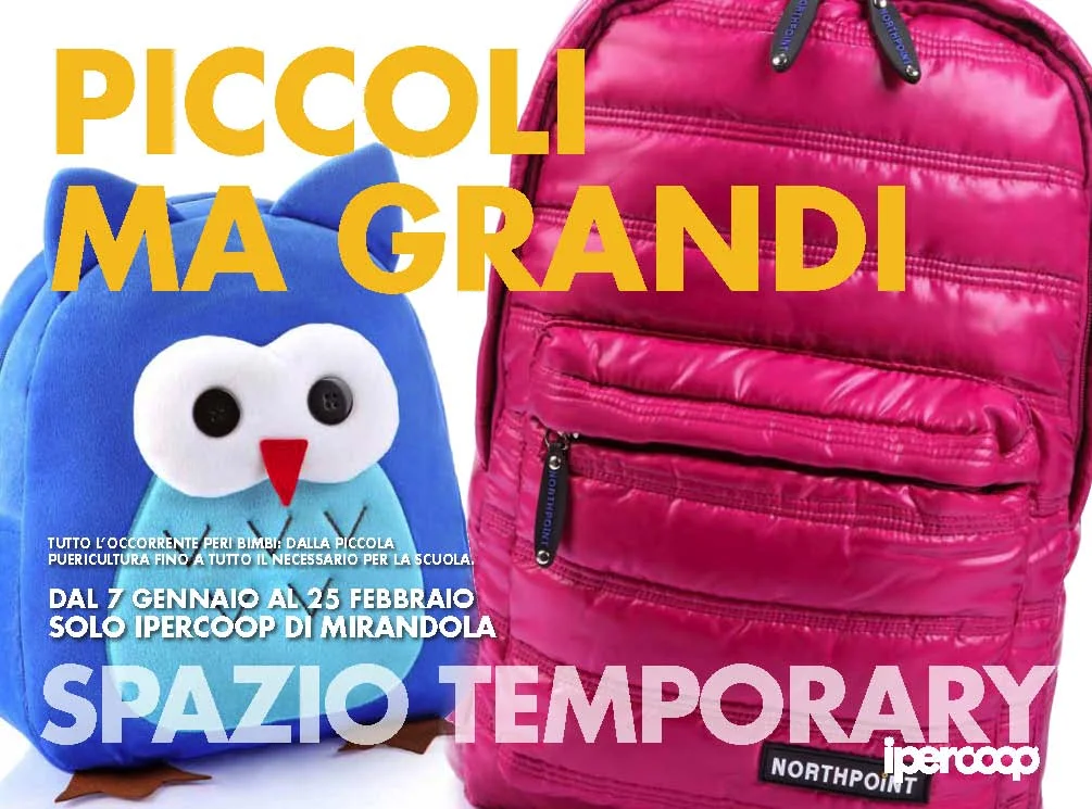 Temporary Piccoli ma Grandi 2014