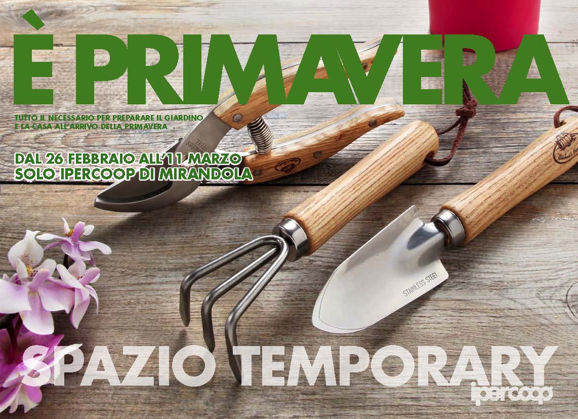 Temporary E' primavera 1 2015