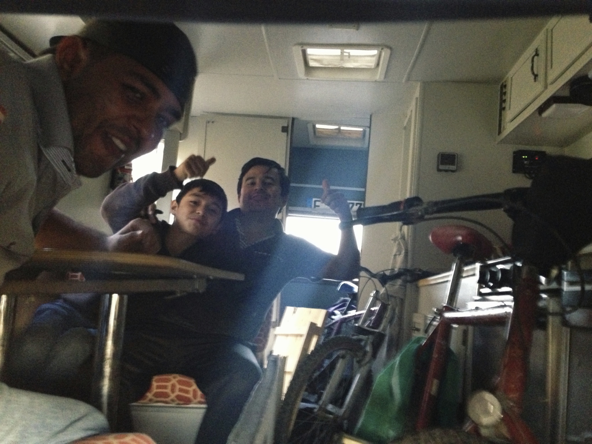Our passengers in transit to Mazatlan