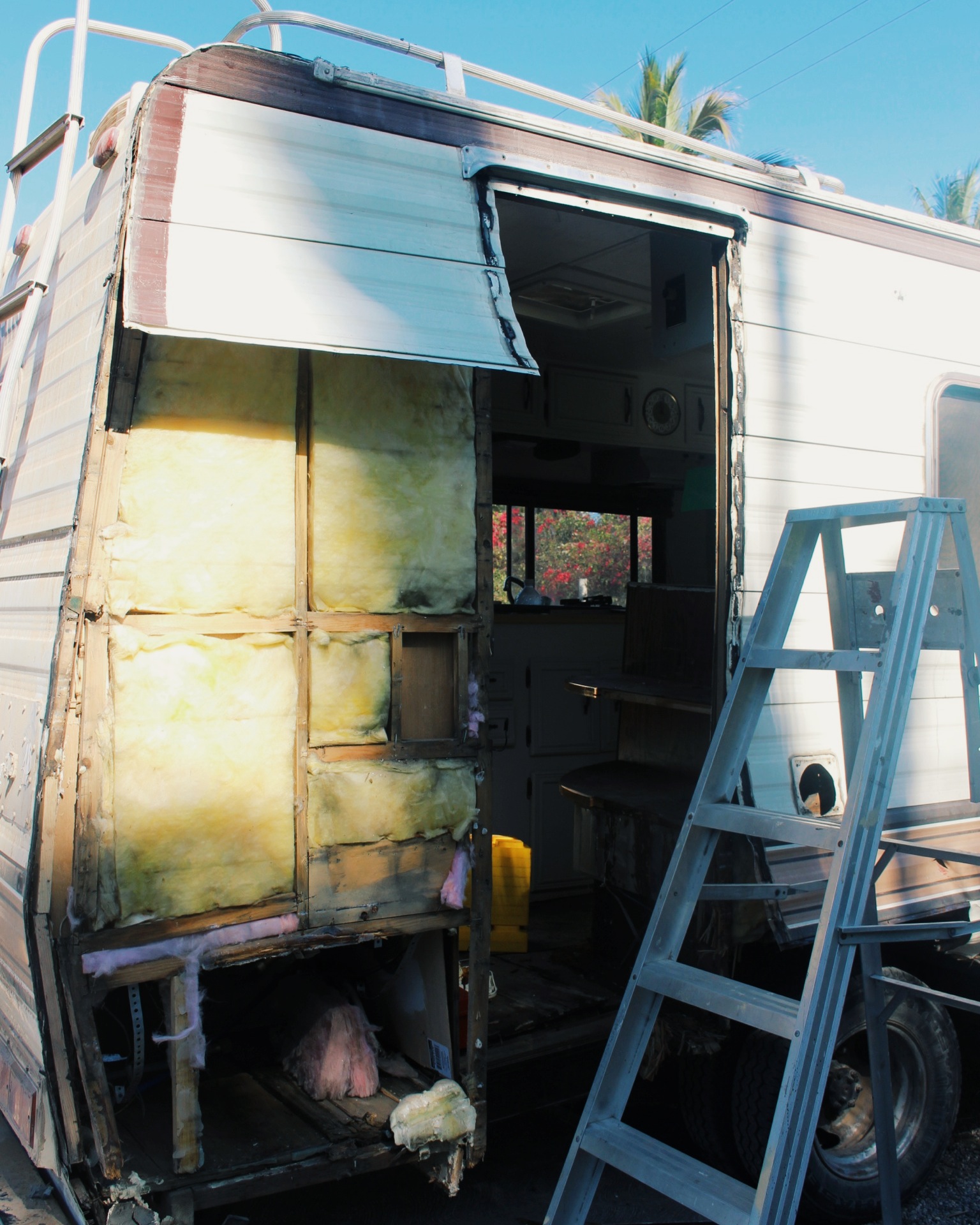 Pealing back the panels
