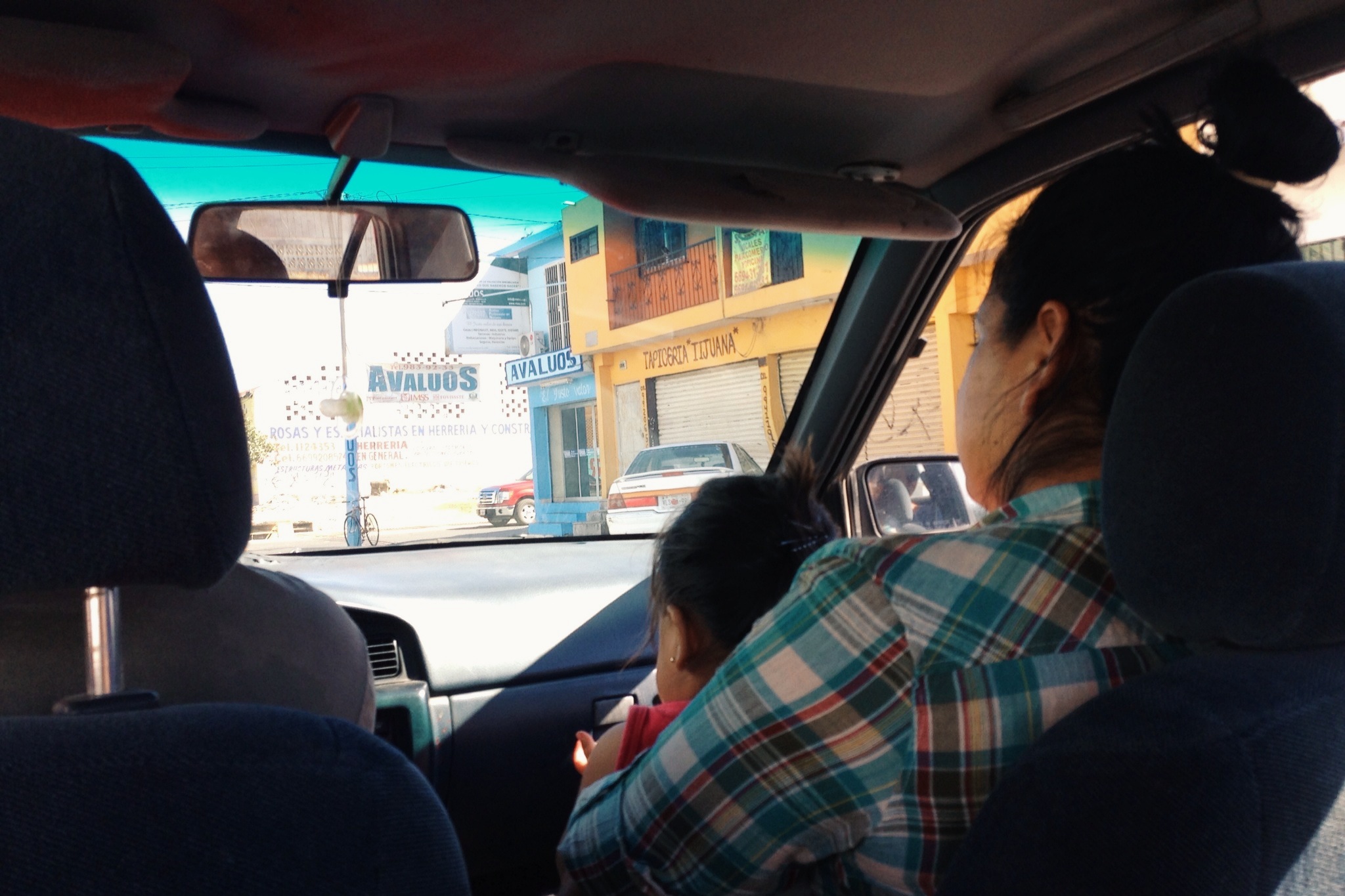 Riding with the locals