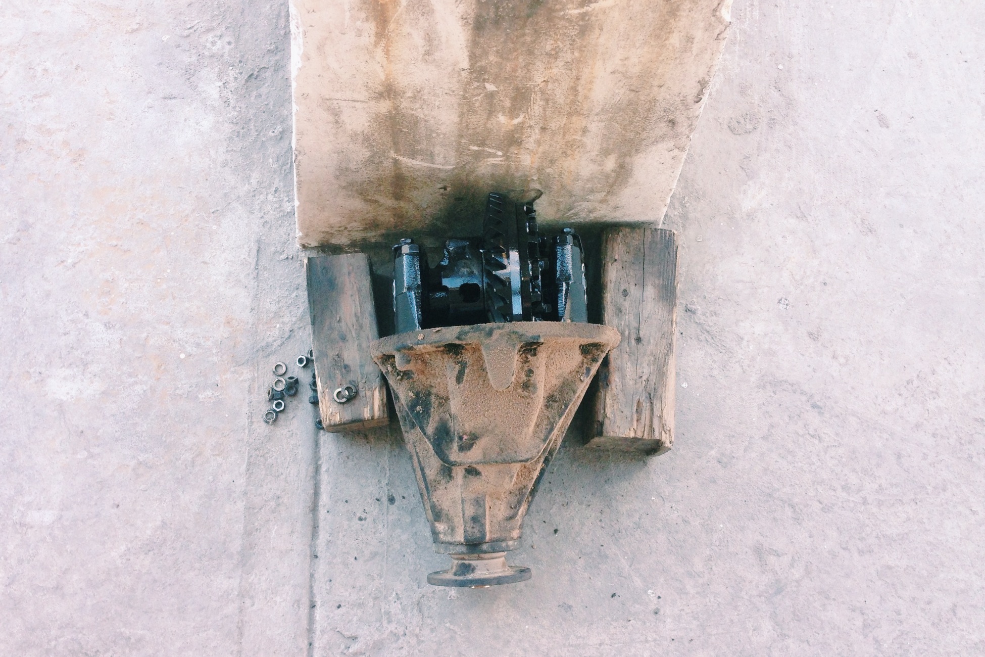 Differential disassembled 