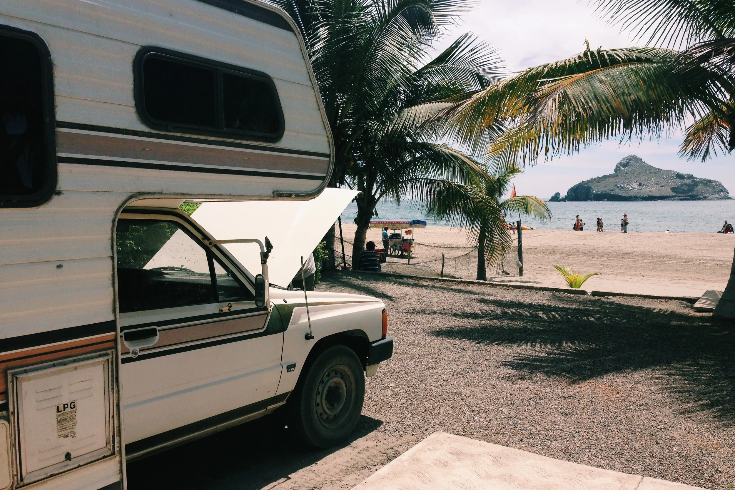 Our garage. It has a pretty decent view.