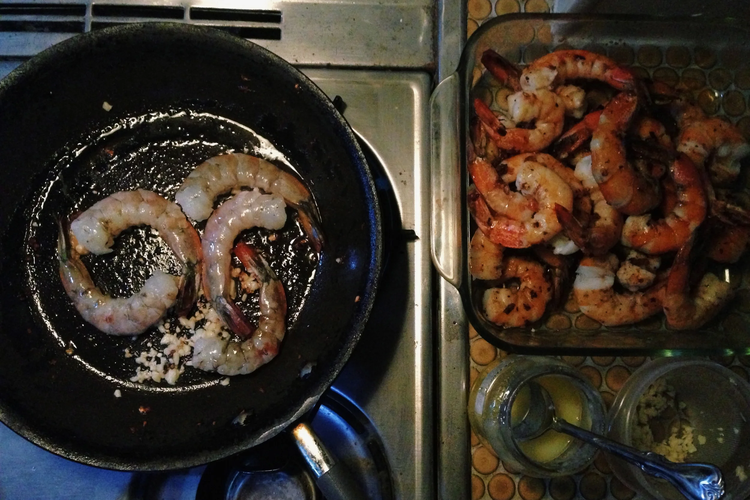 First dinner at home had to be a good one!