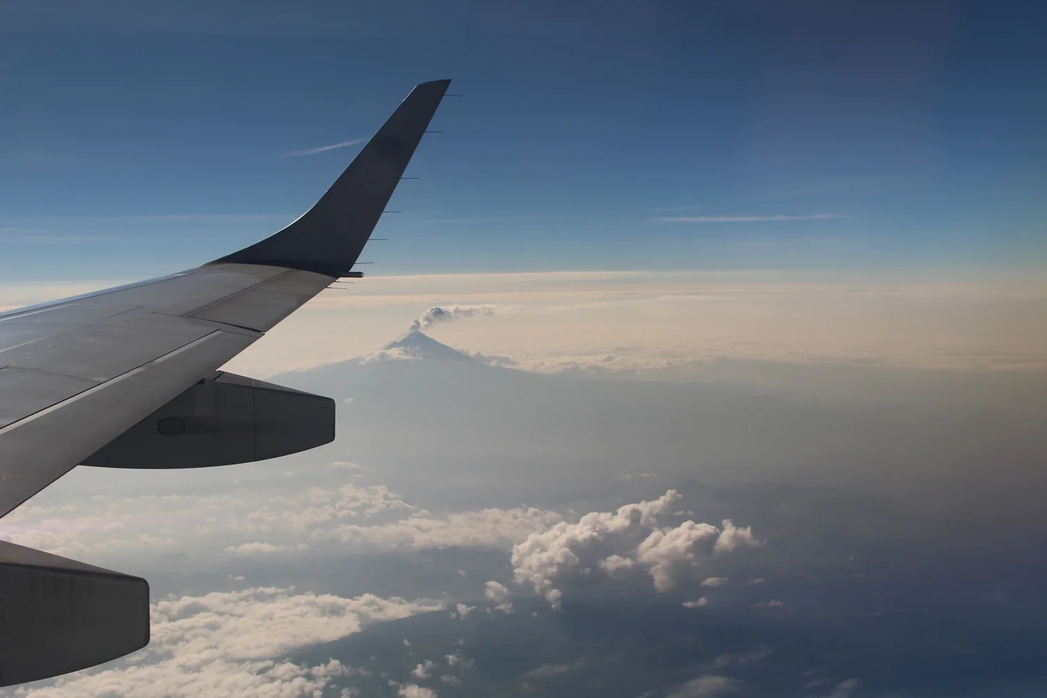 Volcano Popocatepetl outside of Mexico City.