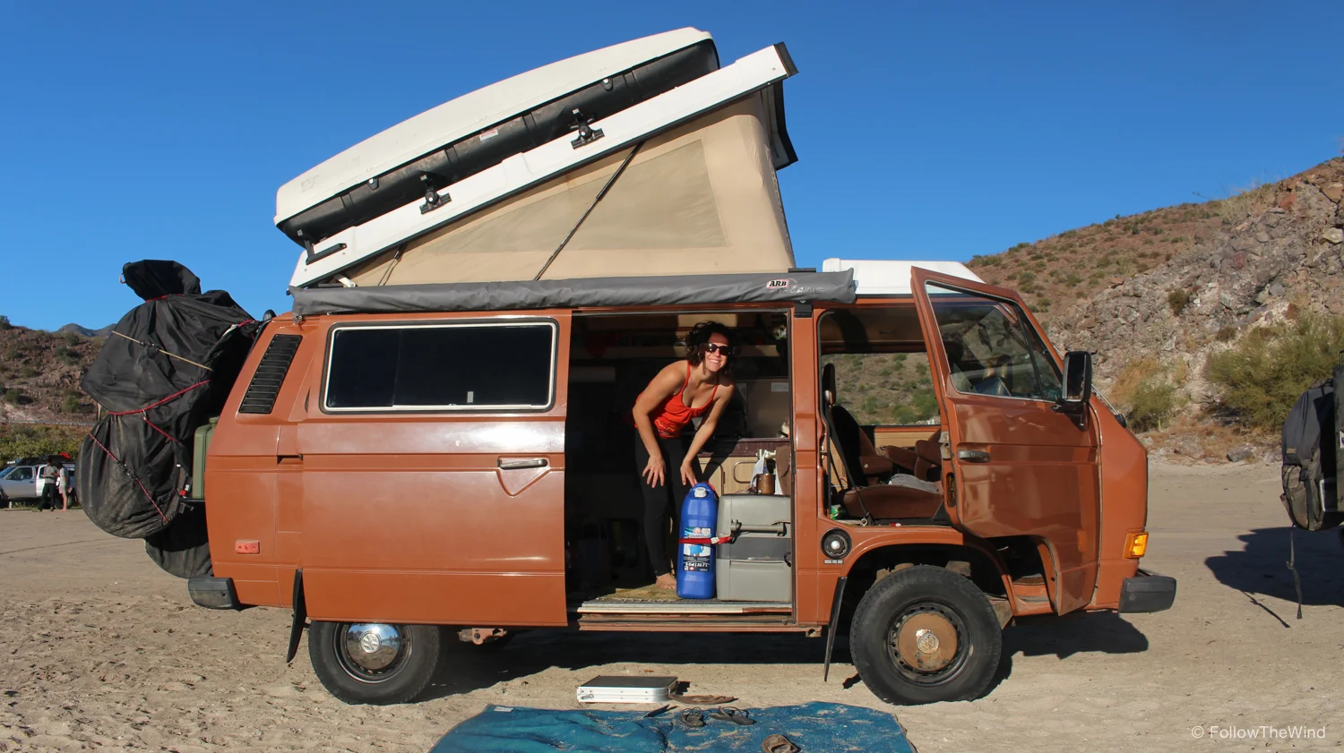 The Baja Pace — Follow The Wind Traveling in a Westfalia Vanagon from