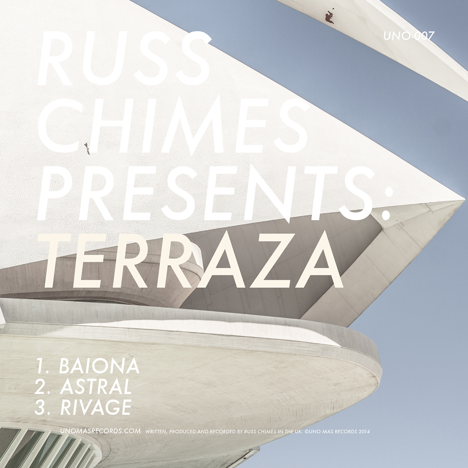 Russ Chimes Presents: Terraza Vol 1 (UNO-007)