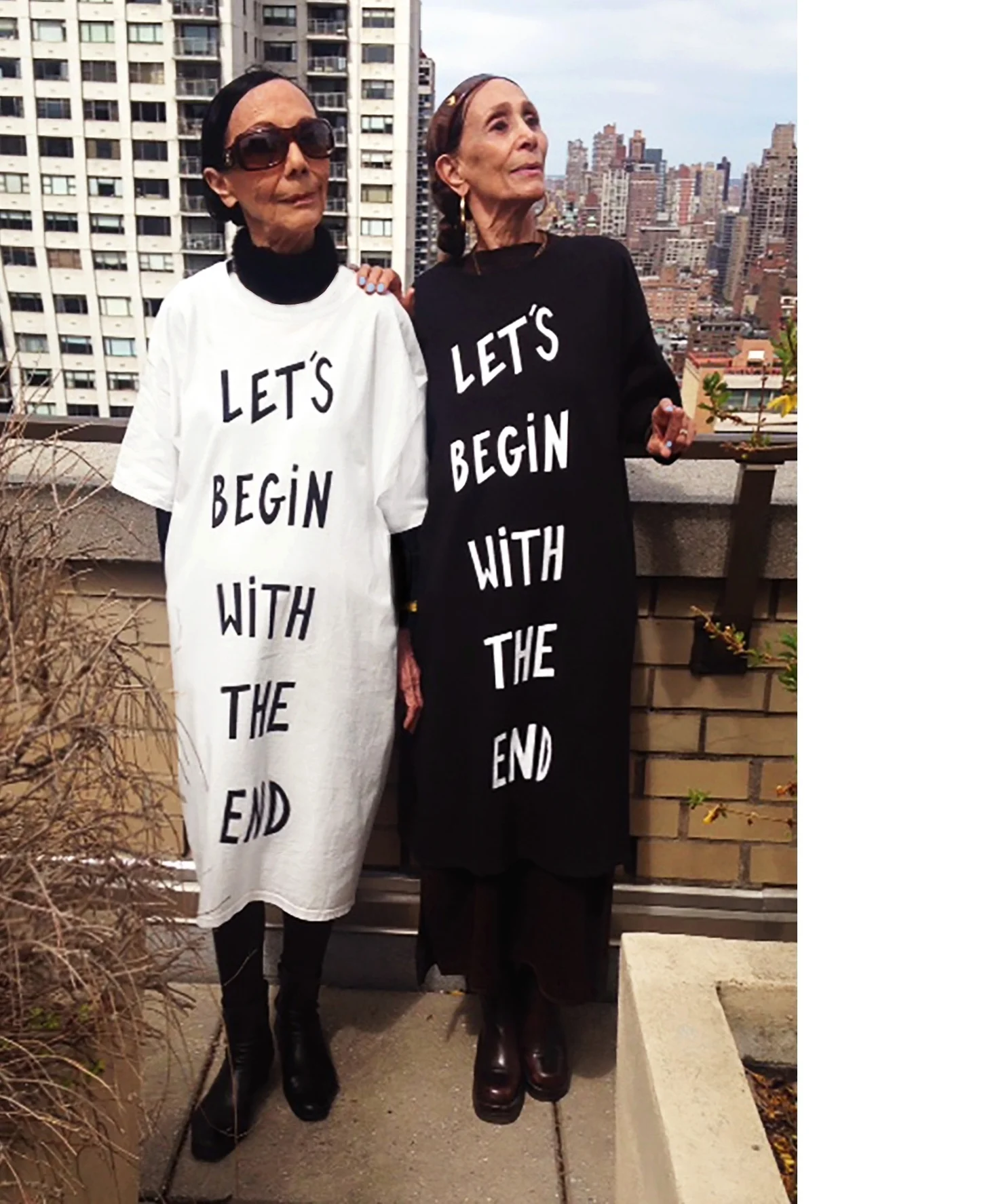 ELISE AND CAROLINE IN NEW YORK