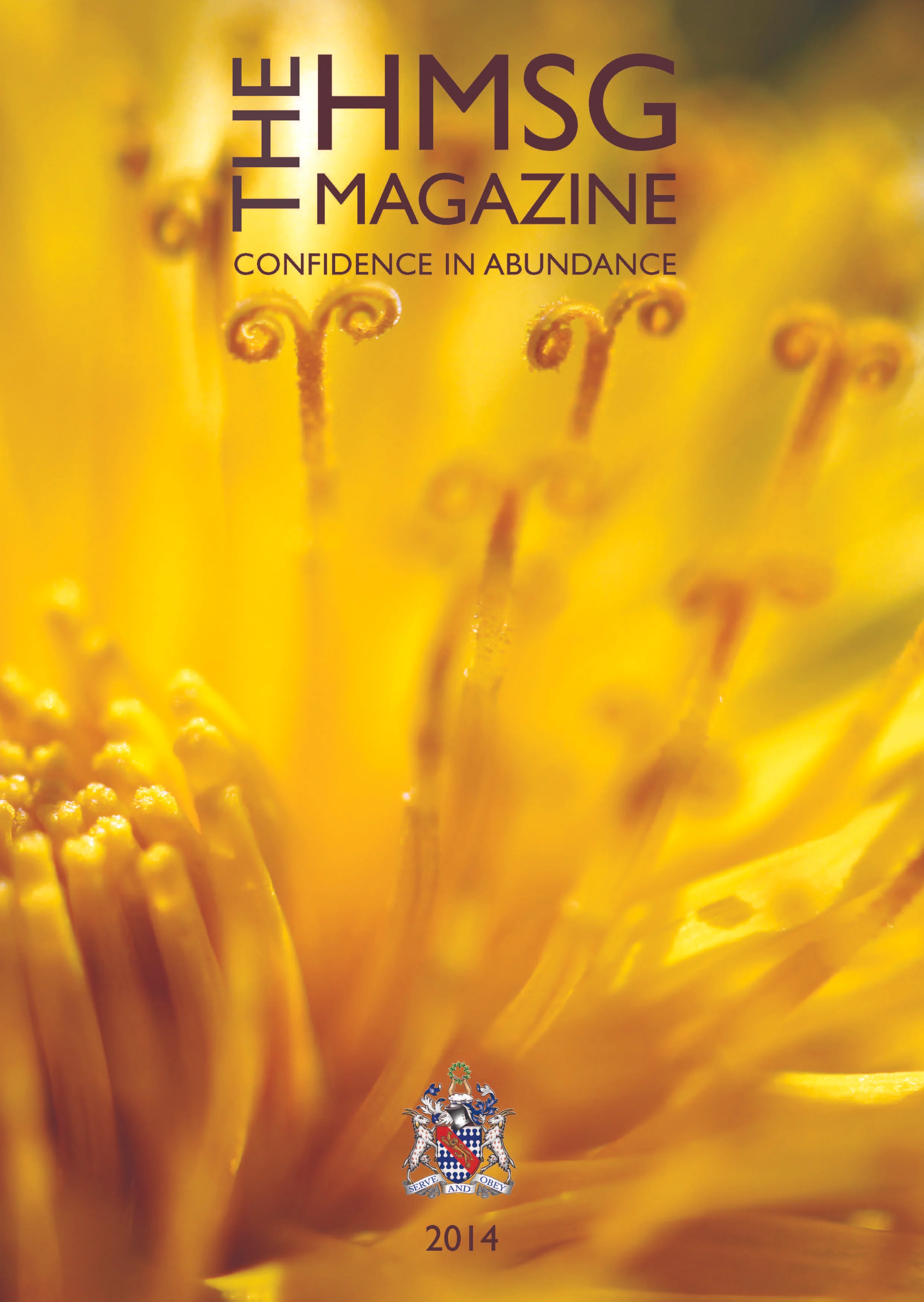 Cover of Haberdashers' Monmouth School for Girls 2014 Magazine 