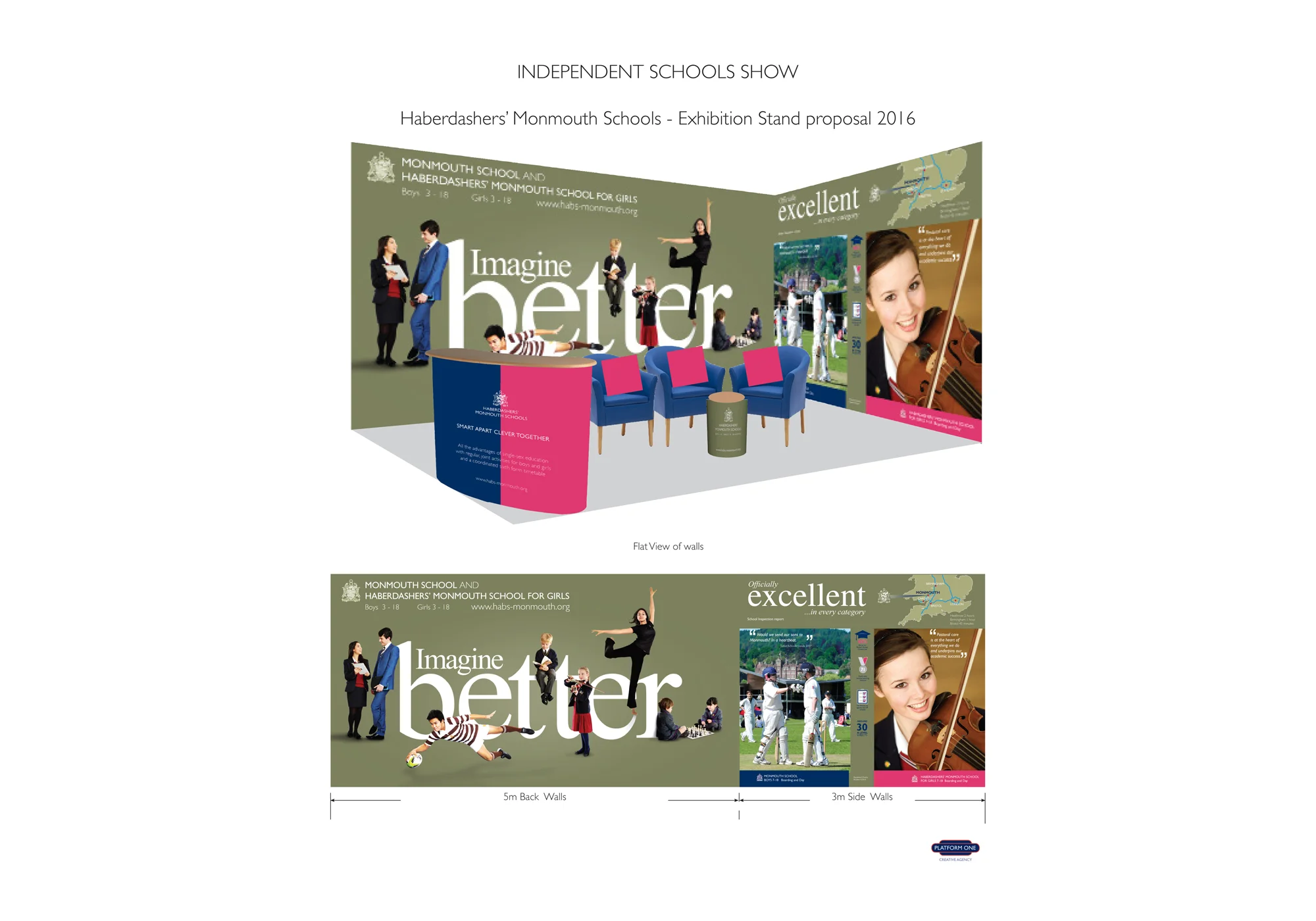 Haberdashers' Monmouth Schools Exhibition Stand