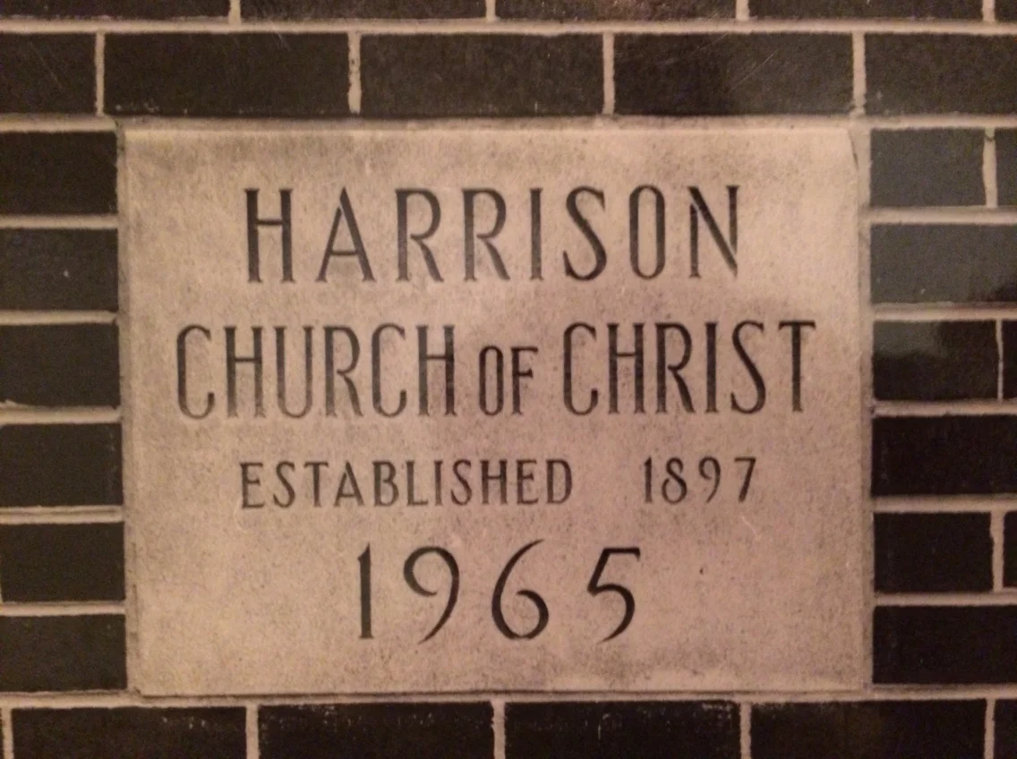 The cornerstone of the sanctuary which houses a time capsule. 