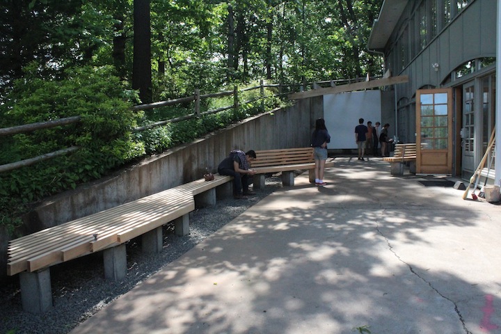 Living Courtyard, Connecticut Forest and Parks Association, Rockfall, CT. May 2012.