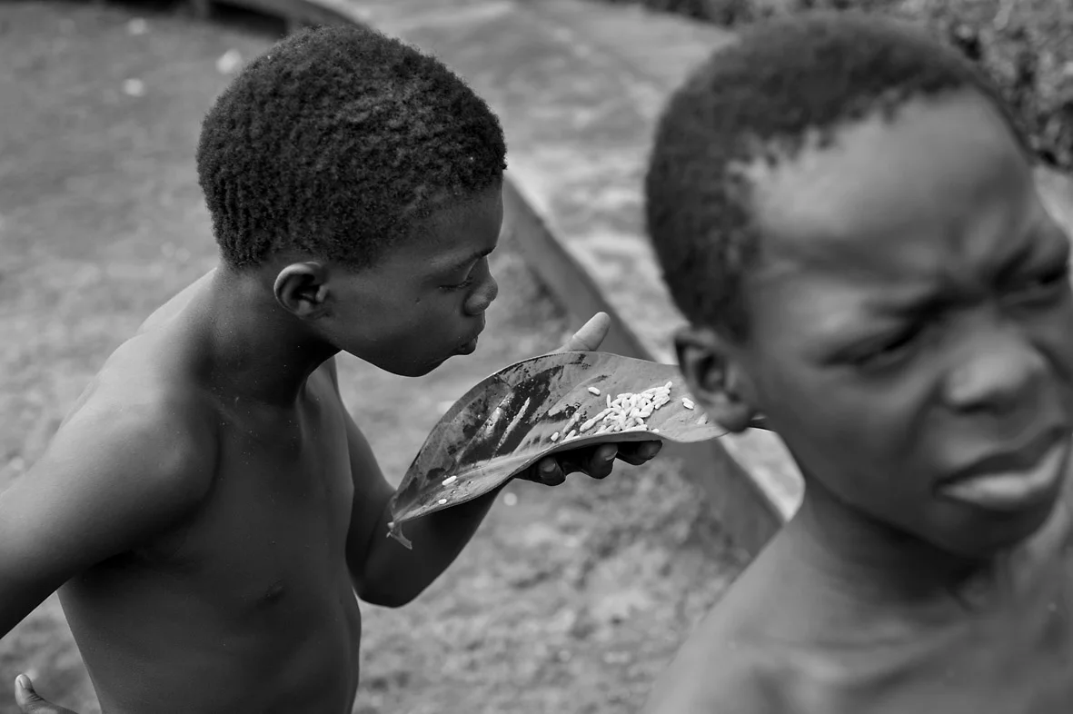 For streetkids it's all about food.