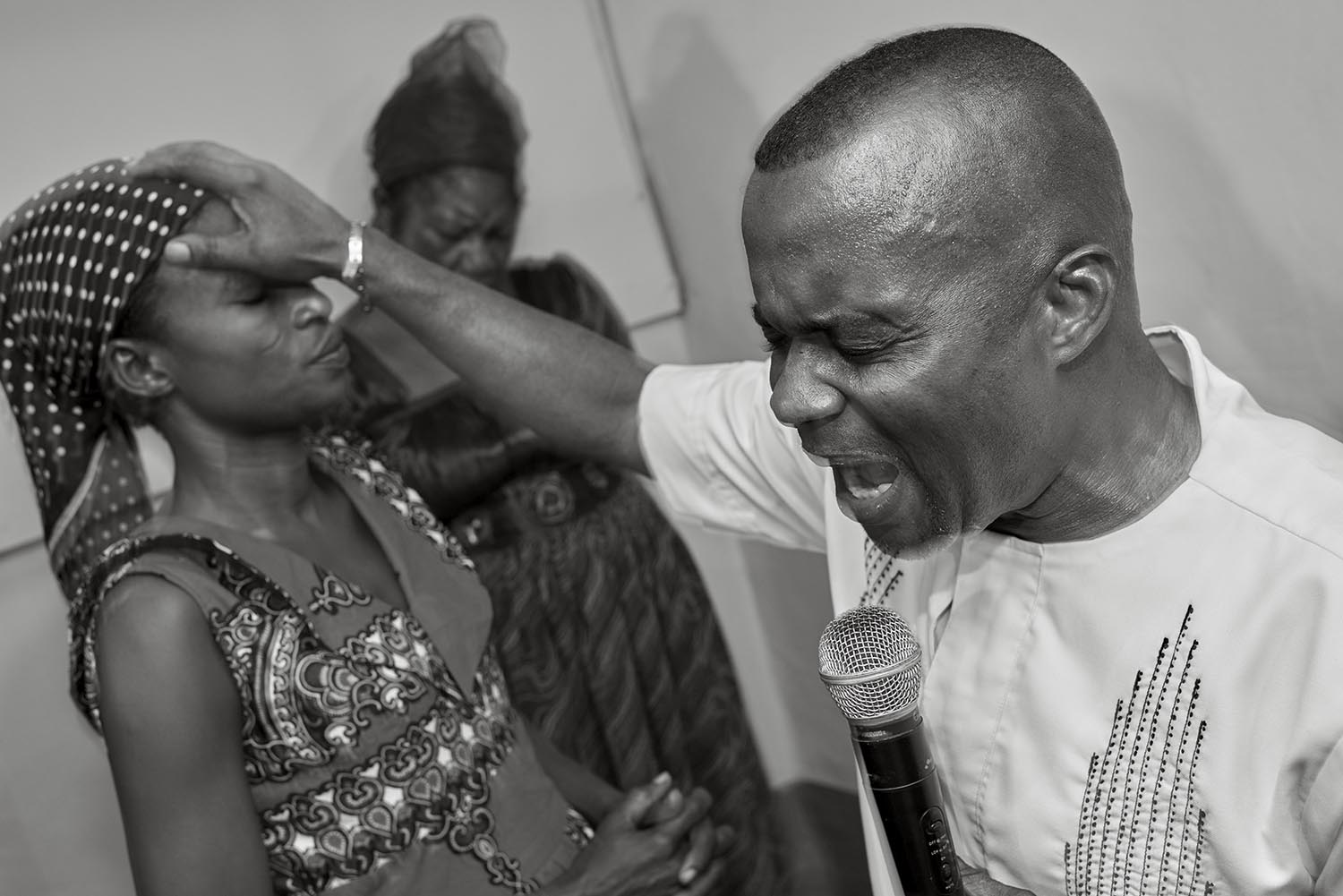  To display to the crowd his magic hands, pastor Udohs show ends up with miracles. This evangelist pretends to even heal blind people like Jesus. It has never been proved that he can walk on water, but pastor Udoh spreads the idea of killing witches,