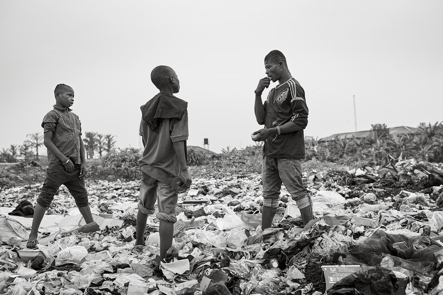  These streetkids find their meal on the dump. Victor, Daniel and King have been accused of witchcraft and consequently nearly lost their lives.&nbsp; Their parents are scared of witches and tried to kill their children or cast them out of the street