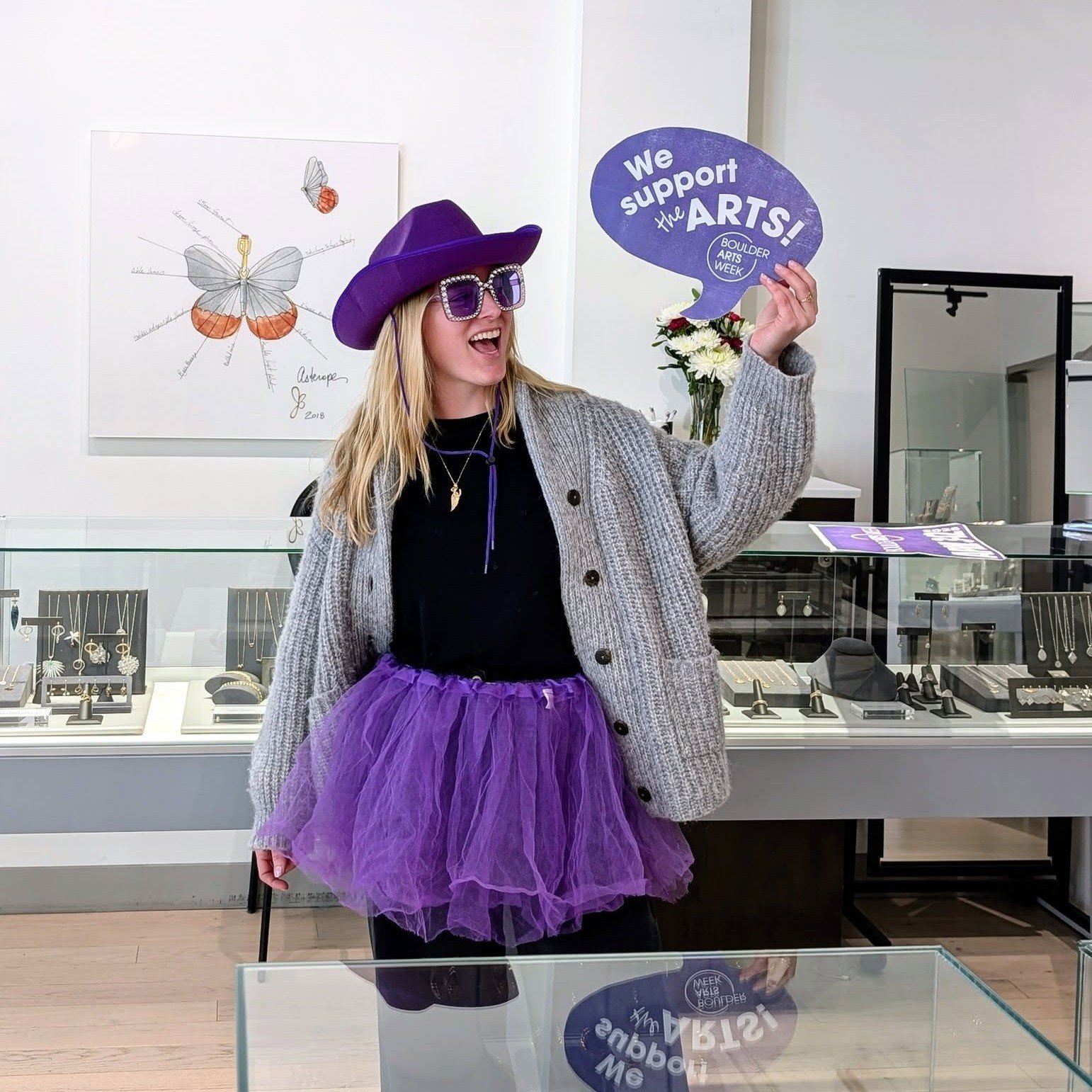 We have another huge shoutout to @artandsoulboulder for being a Boulder Arts Week Business Champion.

For more than 20 years, Art + Soul has brought bold, beautifully crafted designer jewelry to Boulder, with EVERY piece hand-selected by owner Debbie