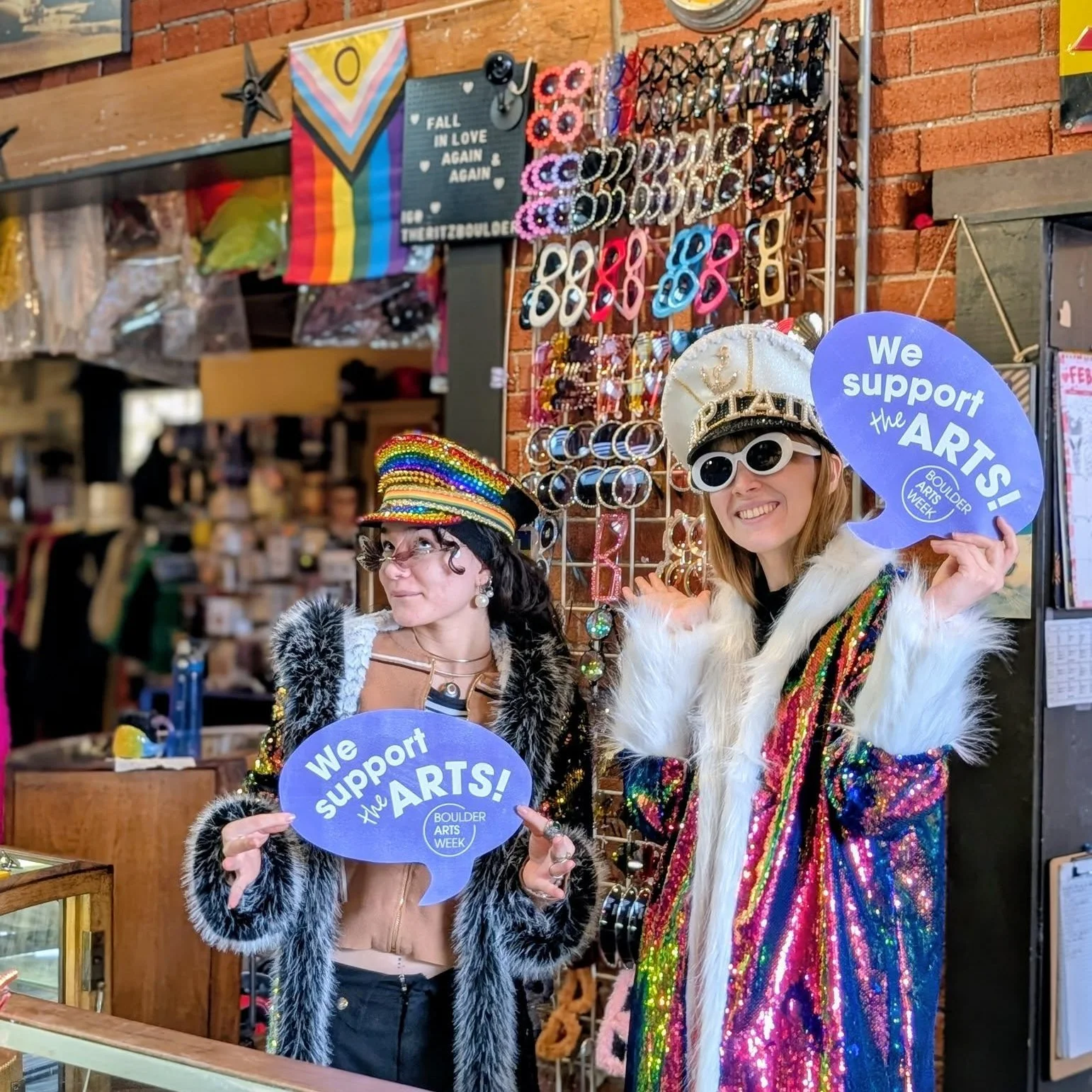 ✨ Shoutout to @theritzboulder for being a Boulder Arts Week Business Champion ✨

If you&rsquo;ve spent time downtown, you probably know The Ritz &mdash; they&rsquo;ve been part of Boulder for over 40 years. Part boutique, part costume shop, you can f