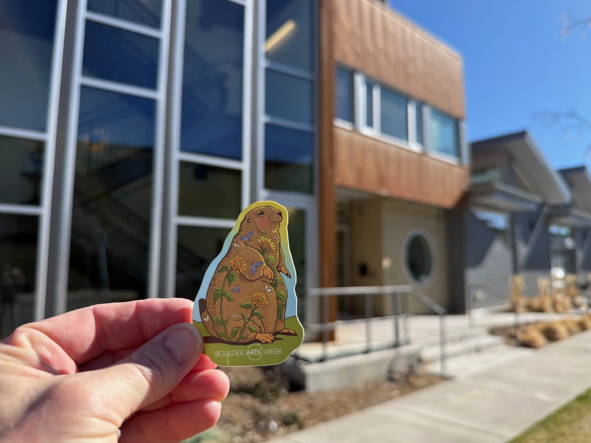 Gladys is scouting all the spots where amazing art happens in preparation for Boulder Arts Week (April 3&ndash;12)!

Today, she visited @groundworksartlab, a space where the community comes together through hands-on learning. From pottery and woodwor