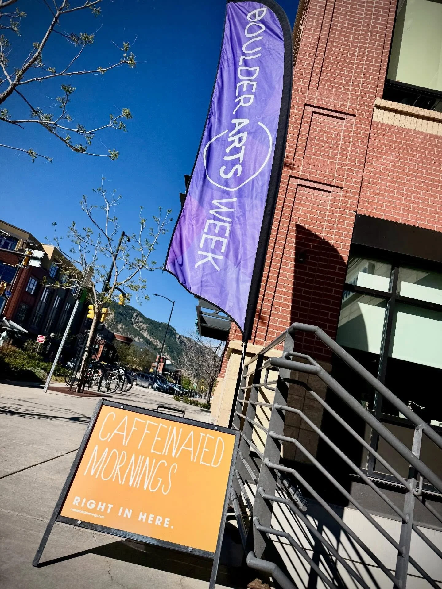 ☕ We&rsquo;re here. We&rsquo;re caffeinated. And the convo is flowing about what&rsquo;s next in design. 

🎨✨ Boulder Arts Week 2026 is officially underway - We&rsquo;re starting the morning right at @caffeinated_mornings at @cubrandstudios, part of