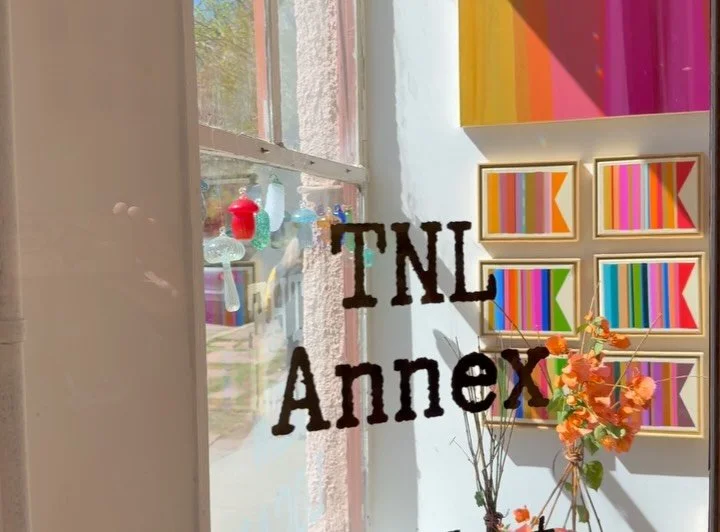 🌸 Happening right now at @thenewlocalboulder Annex!

Use your hands. Make something pretty. Enjoy good company.
The Cozy Creative Lounge by @themakerie Makerie is live &mdash; fabric flower making, great vibes, and live music from Boulder musician E