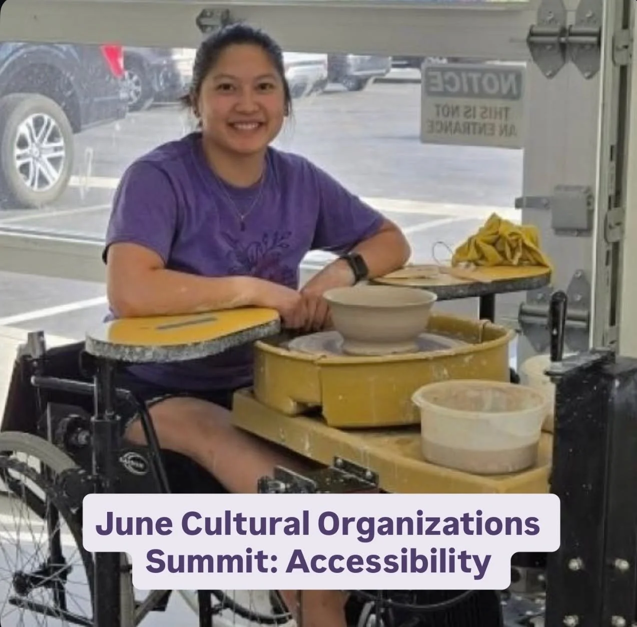 Join us for the June Cultural Organizations Summit: Accessibility on Sunday, June 22 from 4:00&ndash;6:00 p.m. at @groundworksartlab.

Hosted by the Office of Arts and Culture, this conversation will bring together artists, educators, and community l