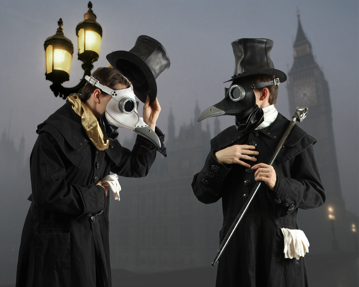 Two Gentlemen Plague Doctors