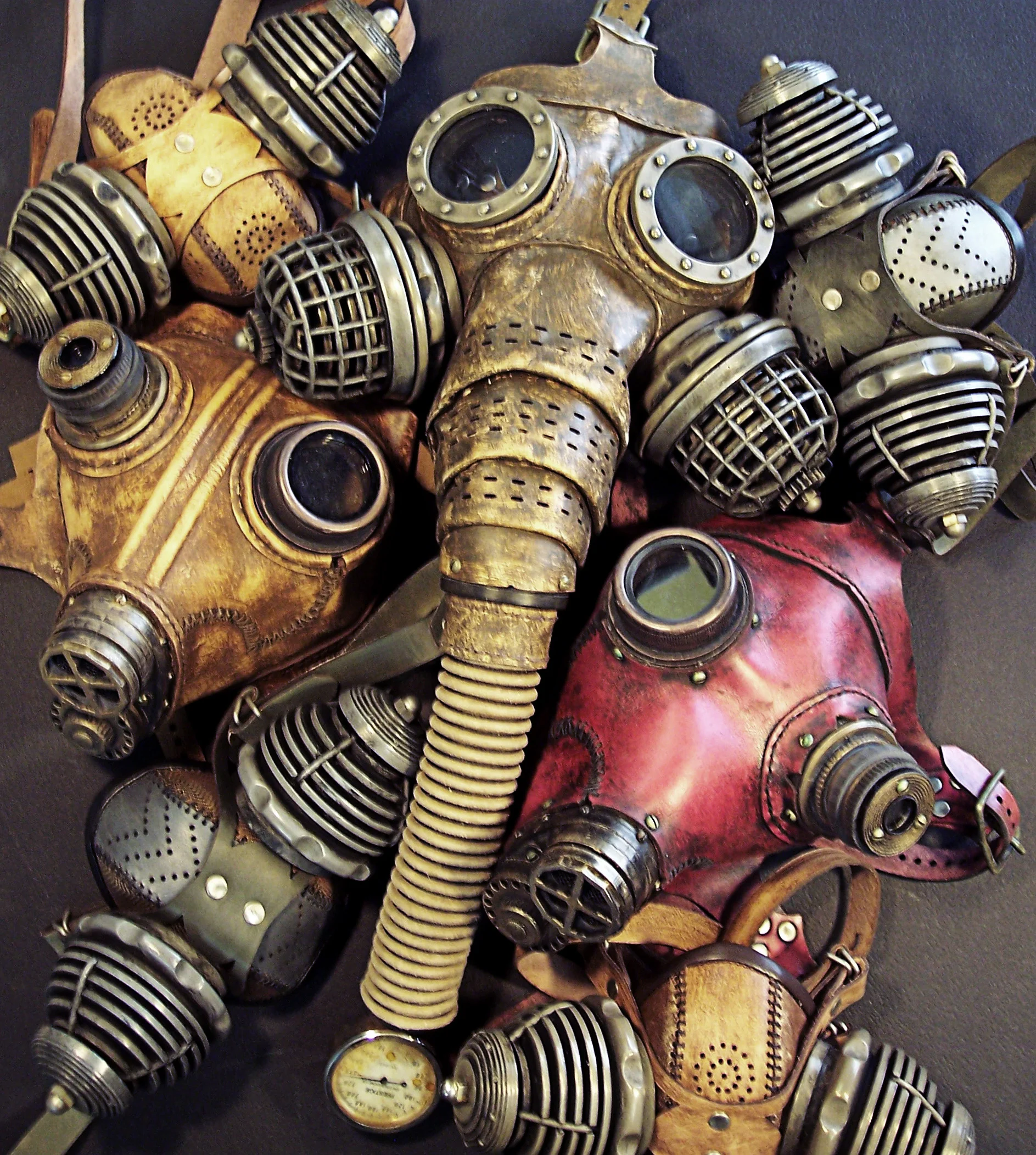 2009 After the Fall masks.JPG