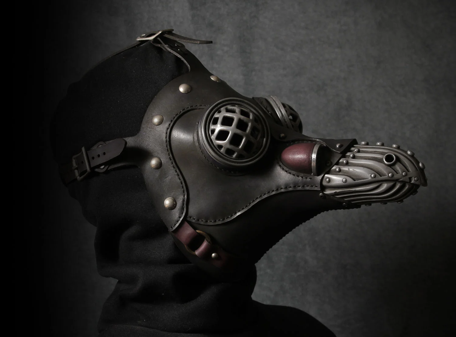 Miasma, a Steampunk Plague Doctor Mask