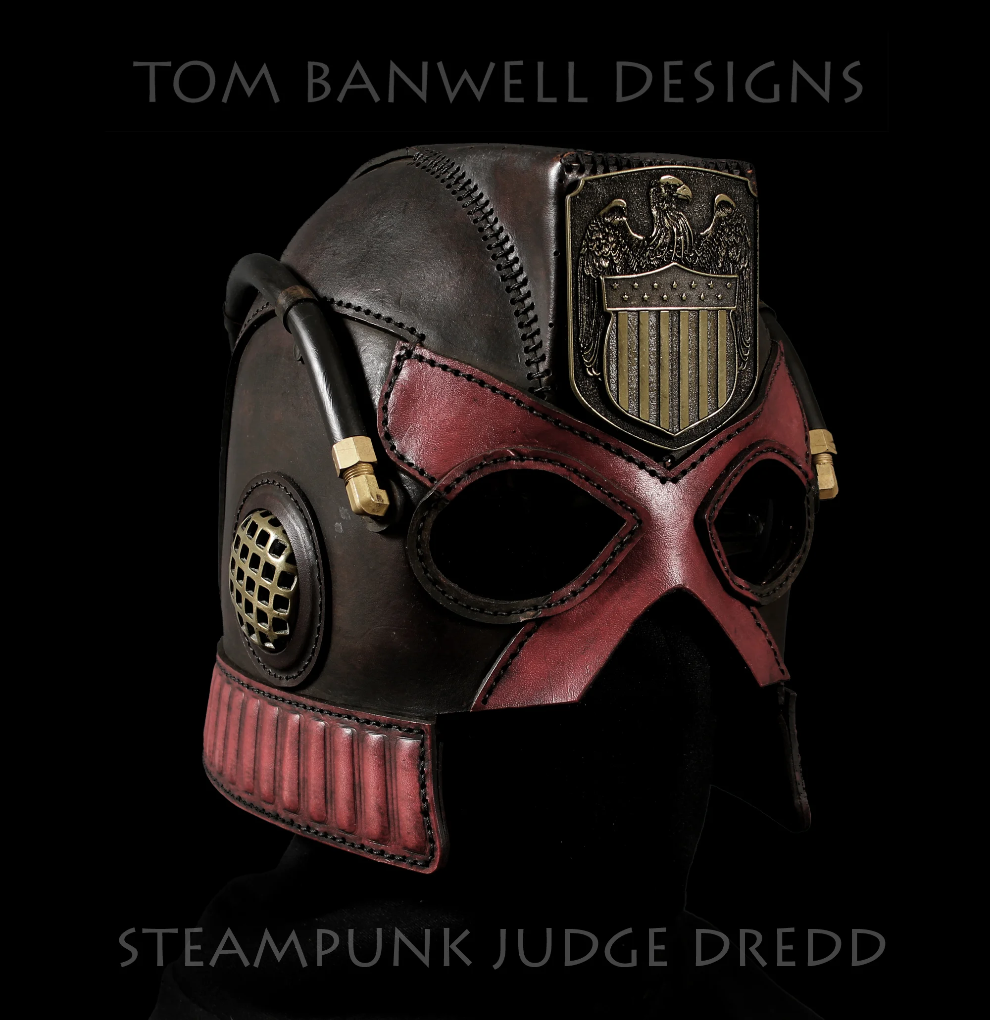 Steampunk Judge Dredd Helmet