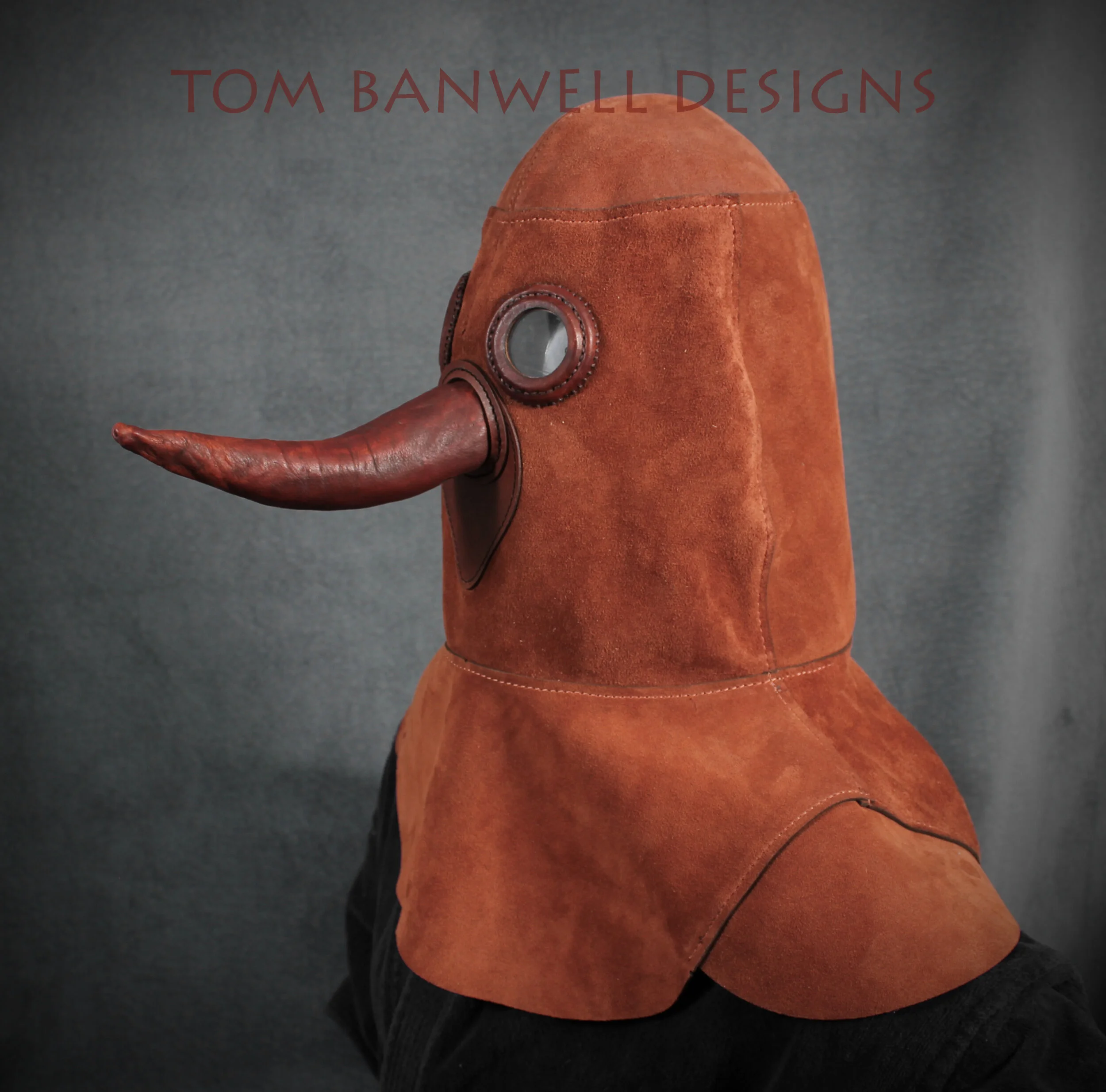 An Historical Plague Doctor Hood