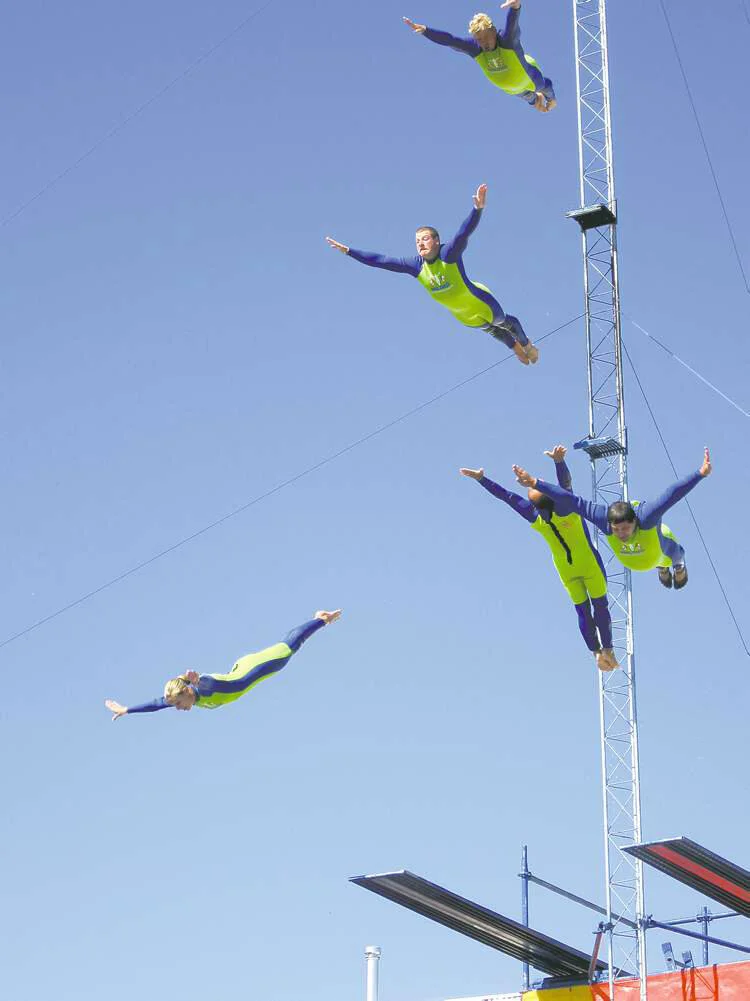 Flying Fools High Dive Show — Artists & Attractions Entertainment