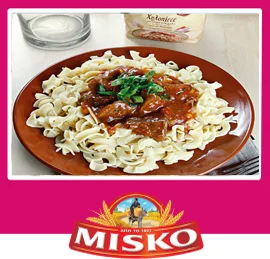 misko pasta made with eggs