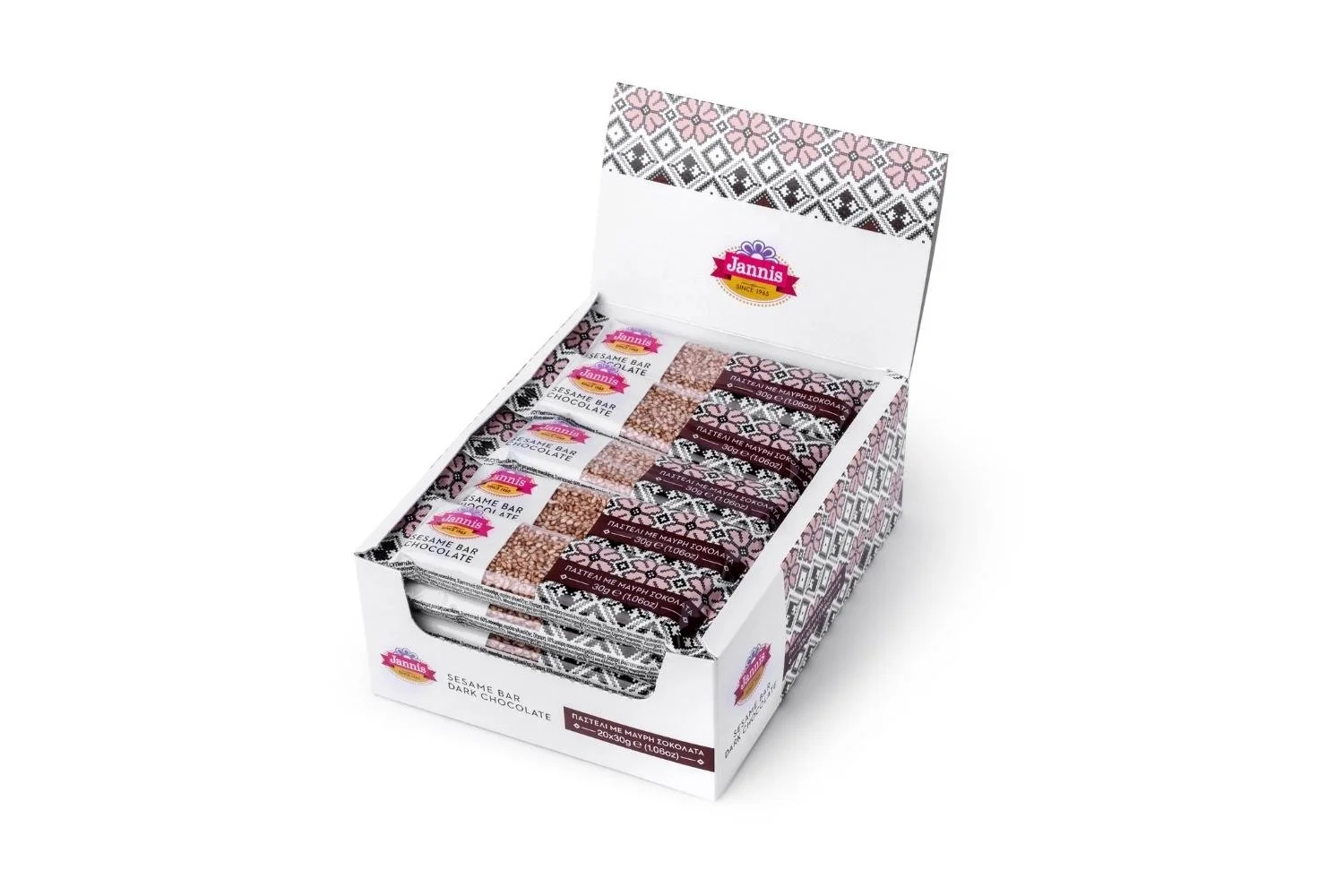 Jannis Sesame Chocolate bar 30g