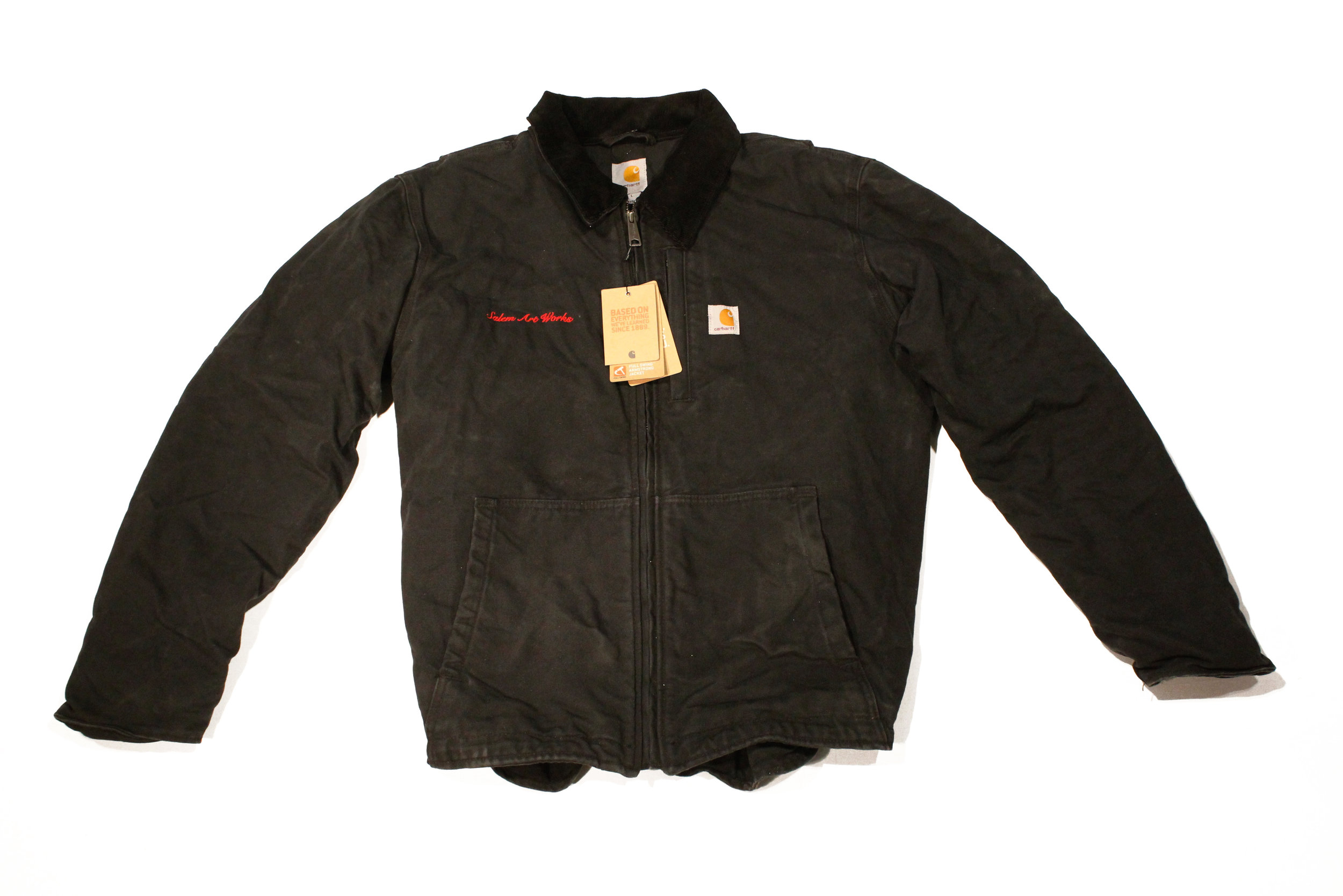 Embroidered Carhartt Jacket — Salem Art Works