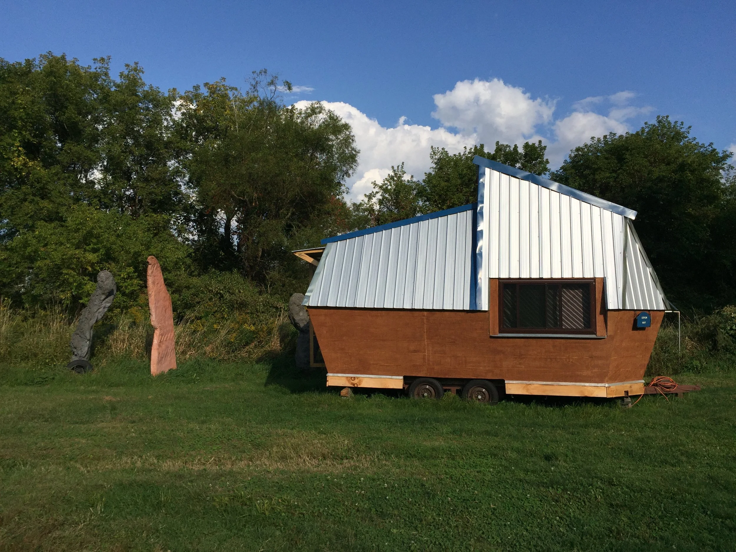 Lemon Hut arthouse by Chelsea Thew and Derek Weston